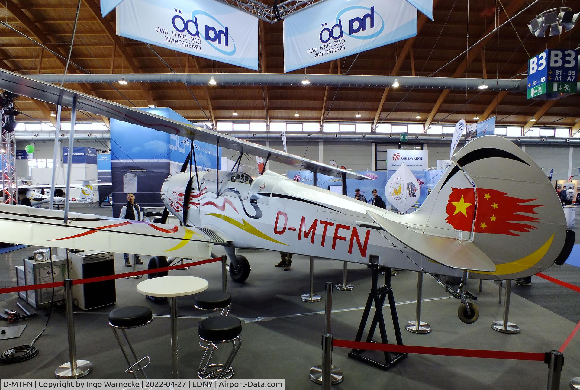 D-MTFN, Platzer Kiebitz B13 C/N not found_D-MTFN, Platzer Kiebitz B13 at the AERO 2022, Friedrichshafen