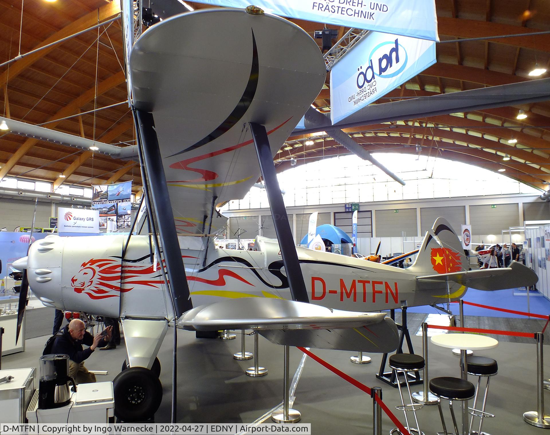 D-MTFN, Platzer Kiebitz B13 C/N not found_D-MTFN, Platzer Kiebitz B13 at the AERO 2022, Friedrichshafen