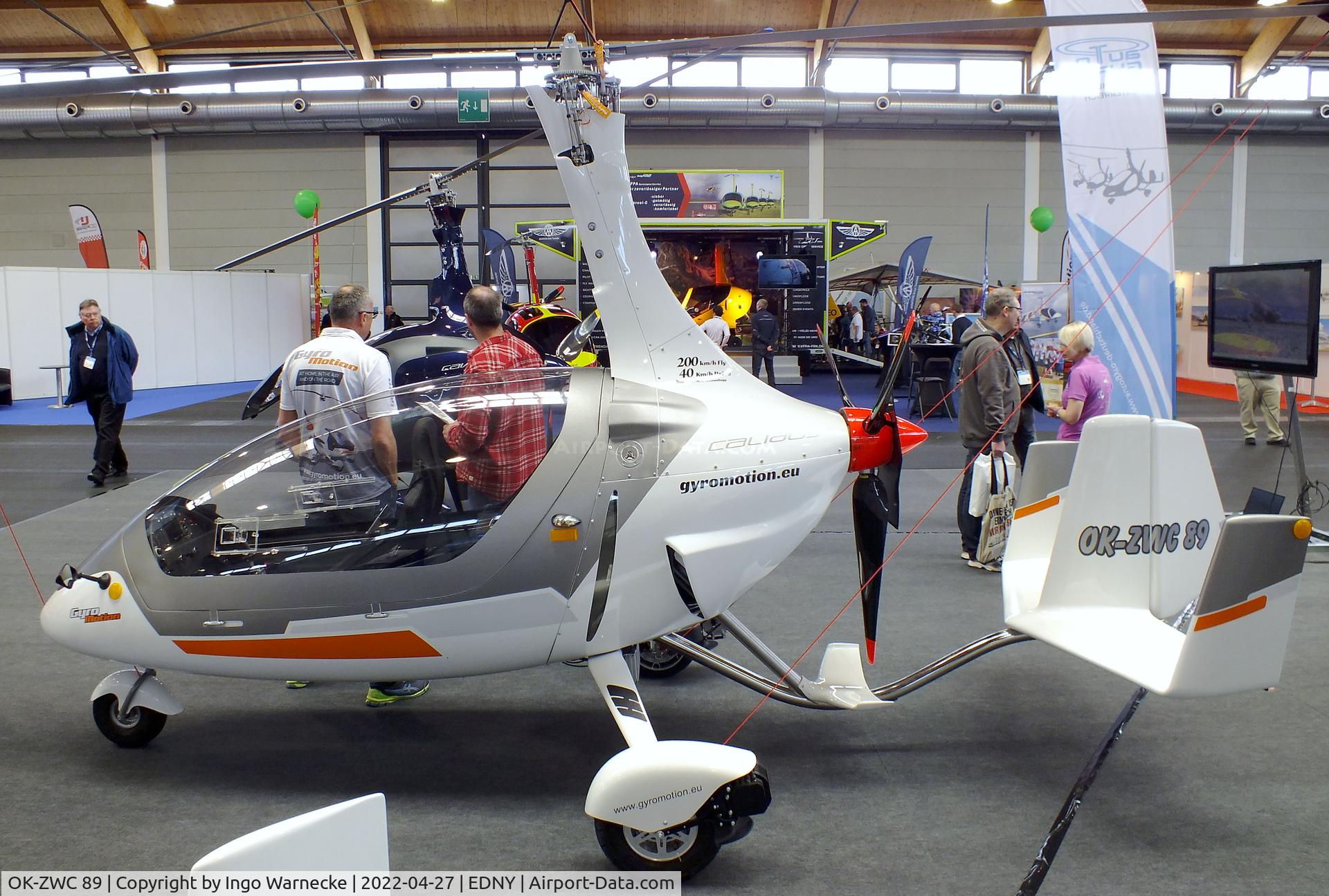 OK-ZWC 89, 2020 AutoGyro Calidus 915 iS C/N not found_OK-ZWC 89, AutoGyro Calidus 915 iS at the AERO 2022, Friedrichshafen