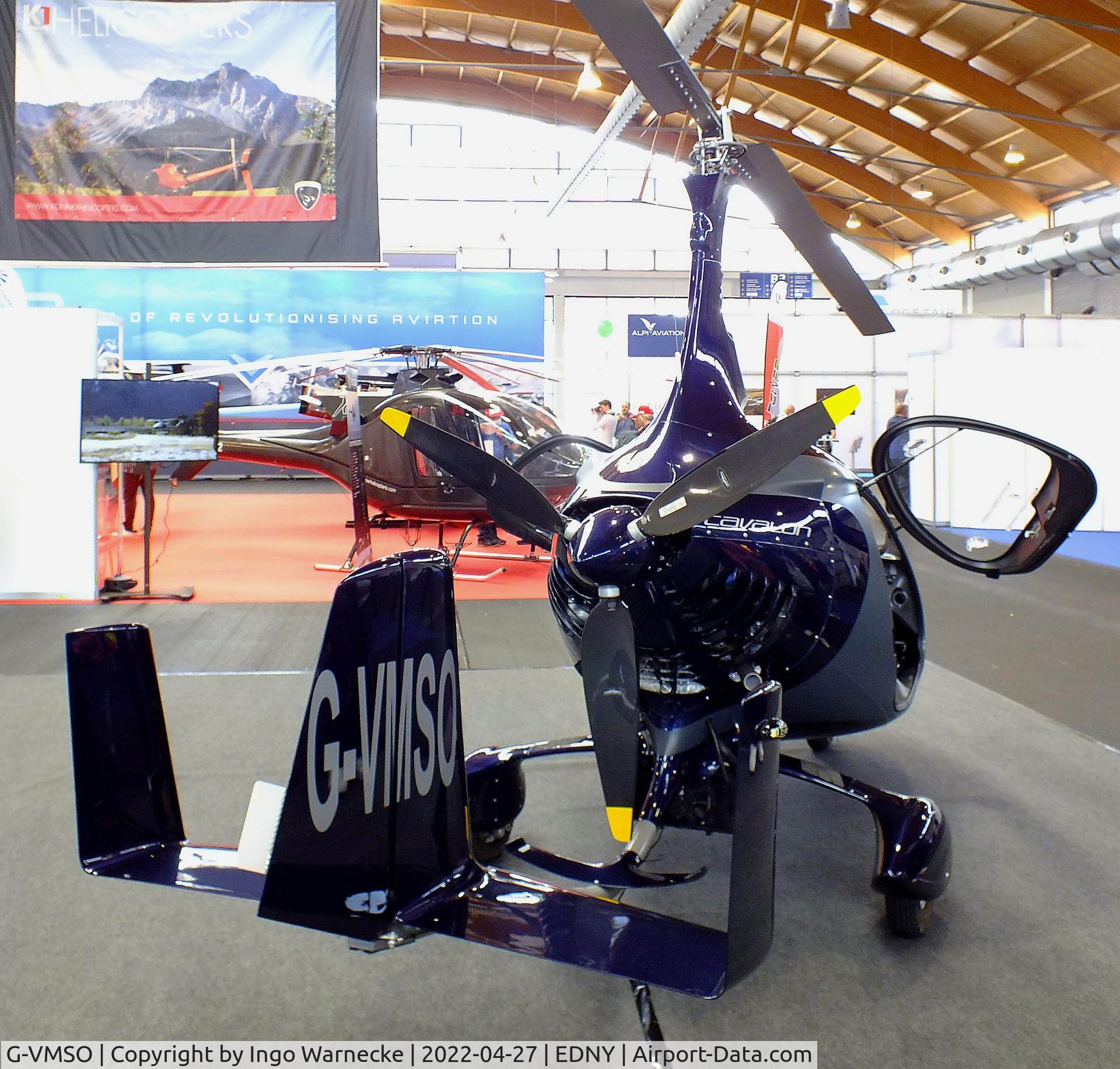 G-VMSO, 2019 RotorSport UK Cavalon C/N RSUK/CVLN/033, AutoGyro/RotorSport UK Cavalon at the AERO 2022, Friedrichshafen