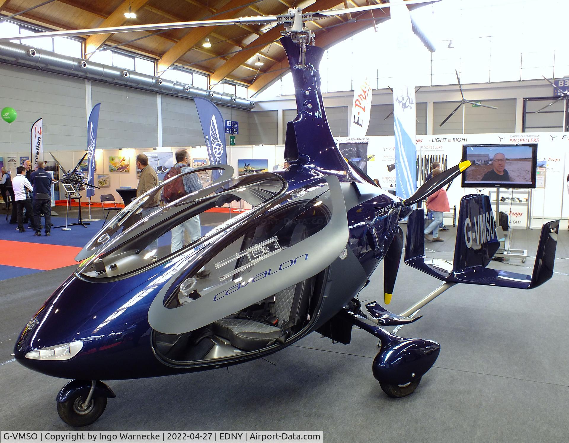 G-VMSO, 2019 RotorSport UK Cavalon C/N RSUK/CVLN/033, AutoGyro/RotorSport UK Cavalon at the AERO 2022, Friedrichshafen