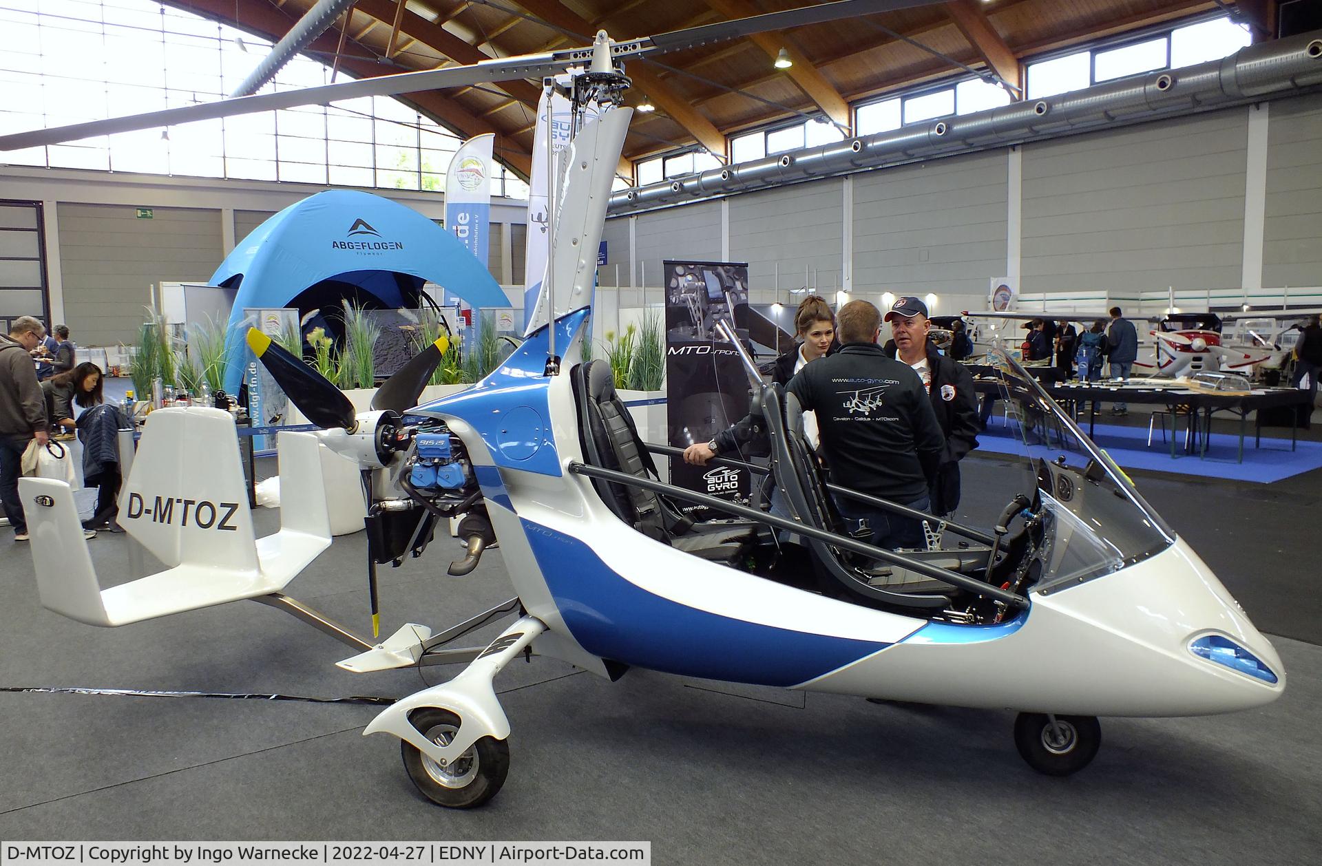 D-MTOZ, AutoGyro MTOsport C/N M01744, AutoGyro MTOsport at the AERO 2022, Friedrichshafen