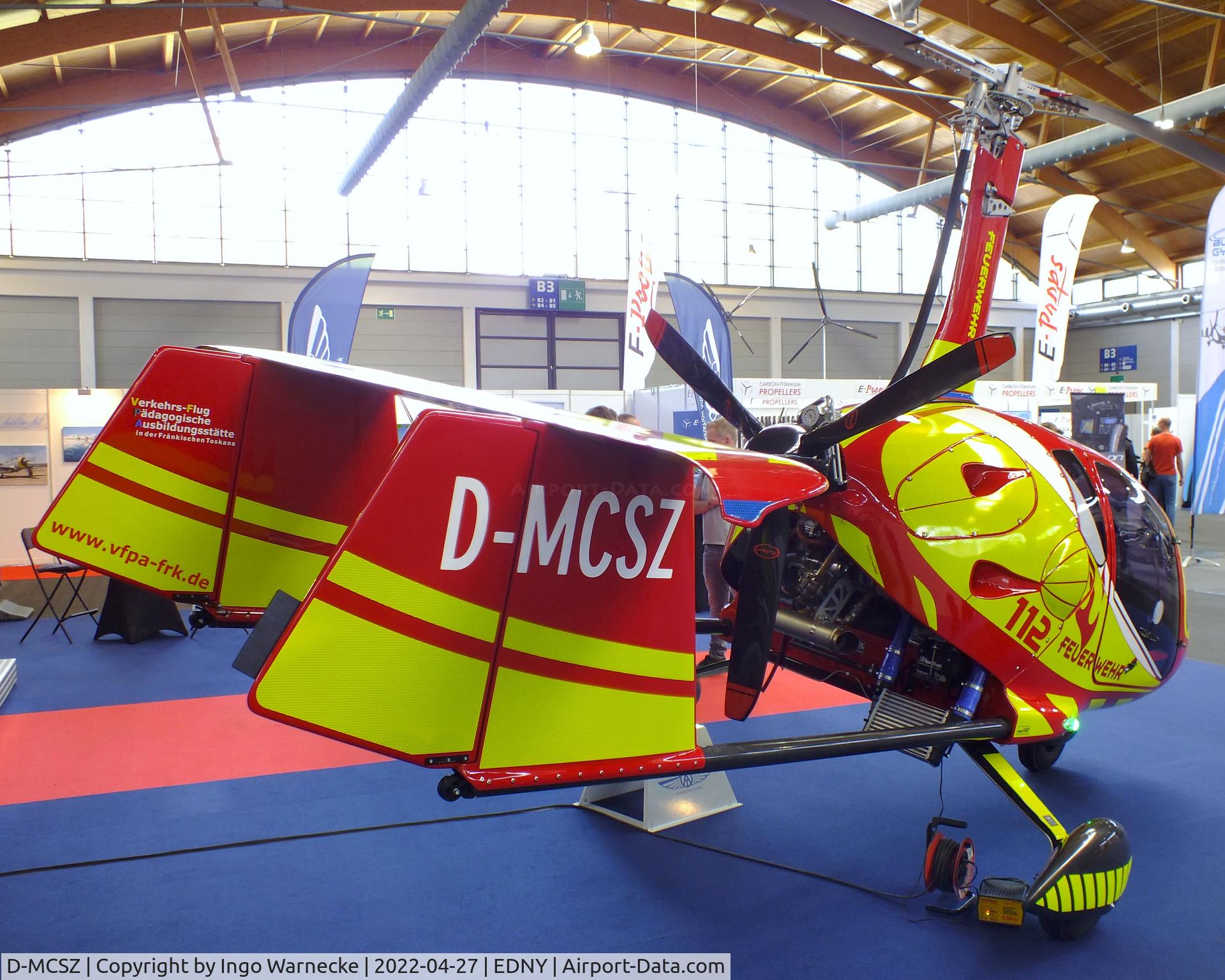 D-MCSZ, Aviation Artur Trendak Taurus C/N unknown_d-mcsz, Trendak Taurus at the AERO 2022, Friedrichshafen