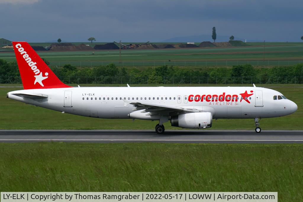 LY-ELK, 2003 Airbus A320-232 C/N 2077, Corendon Airlines (GetJet Airlines) Airbus A320