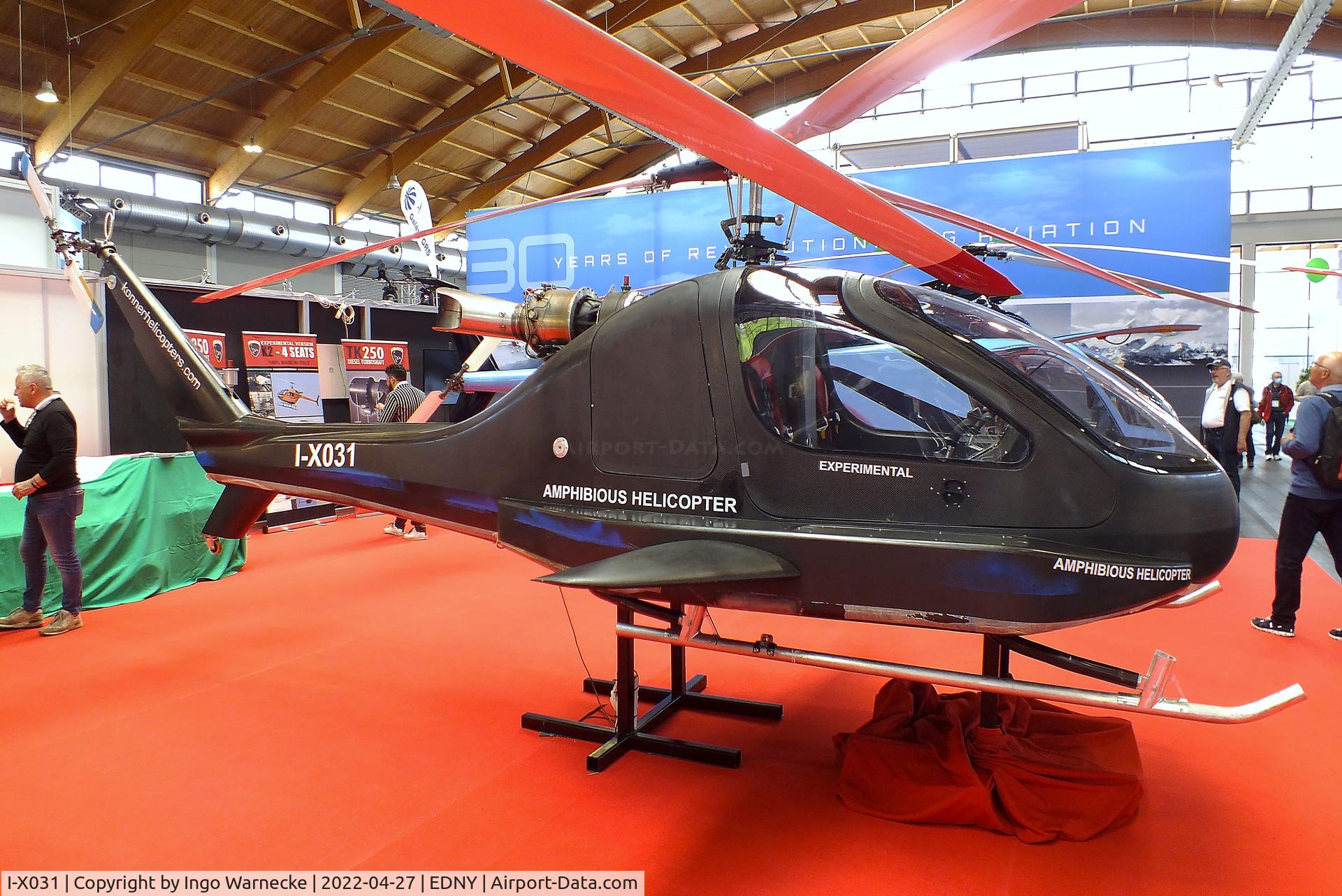 I-X031, Konner K3 C/N Not found I-X031, Konner K3 amphibious helicopter at the AERO 2022, Friedrichshafen