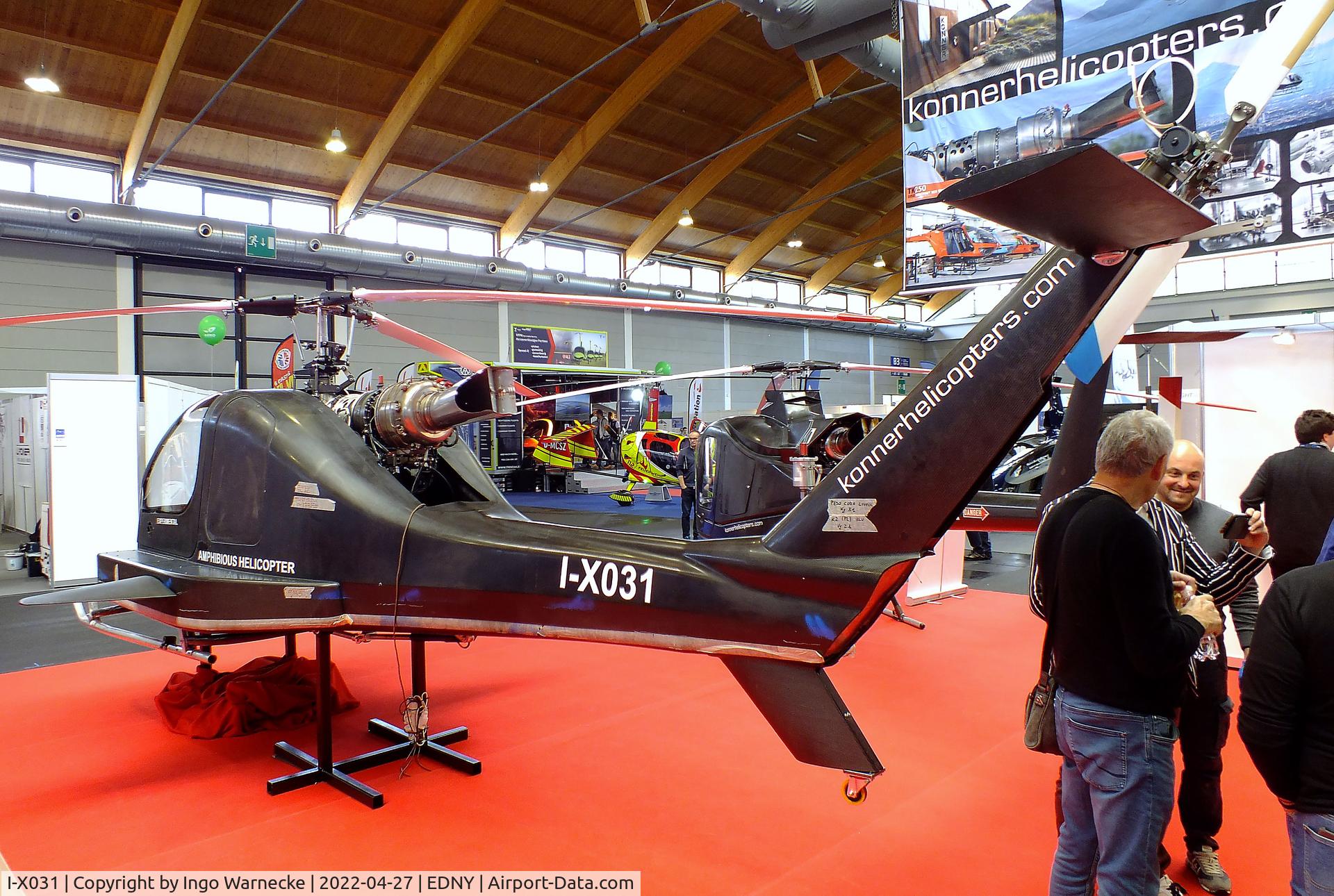 I-X031, Konner K3 C/N Not found I-X031, Konner K3 amphibious helicopter at the AERO 2022, Friedrichshafen