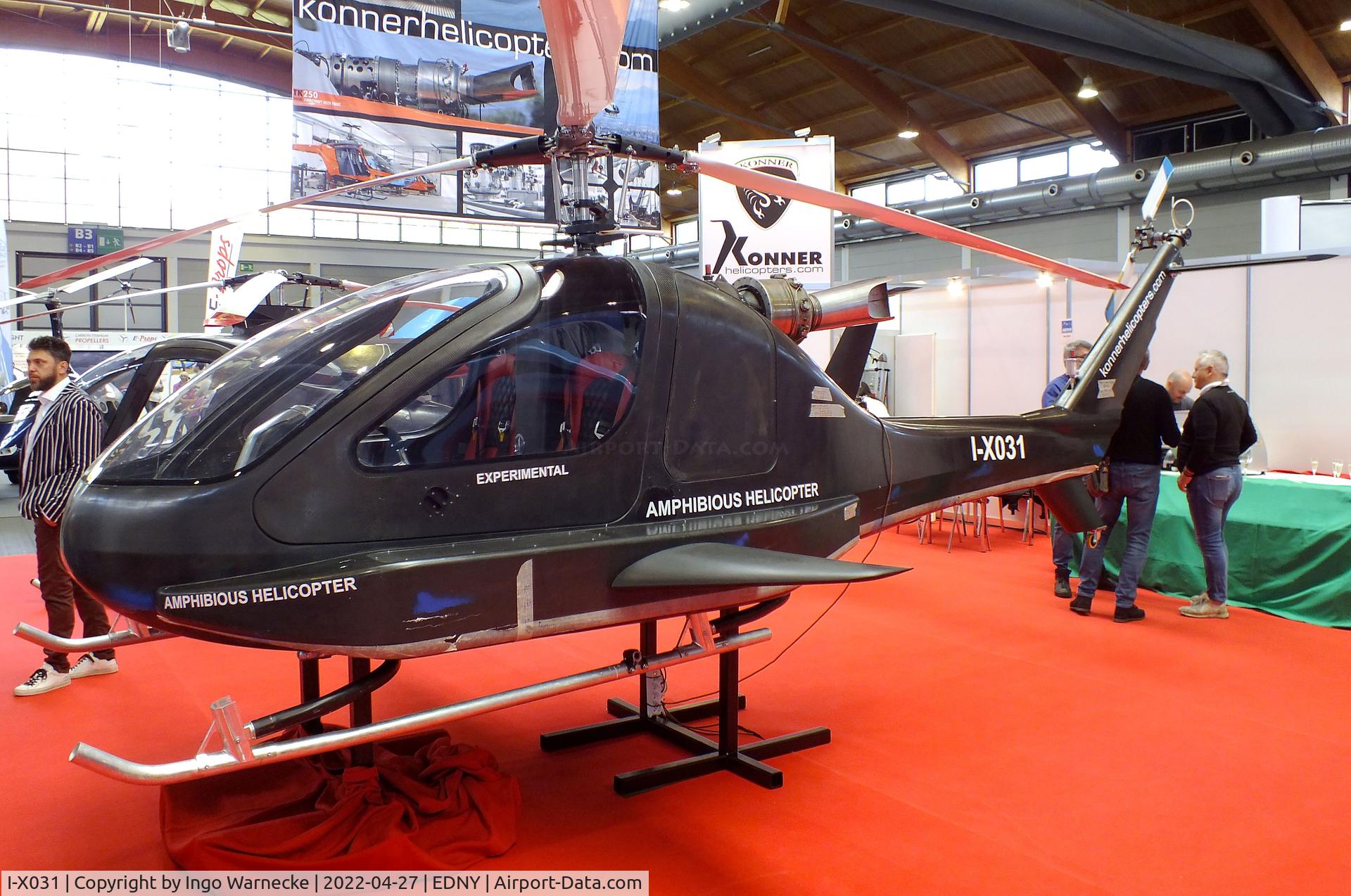I-X031, Konner K3 C/N Not found I-X031, Konner K3 amphibious helicopter at the AERO 2022, Friedrichshafen