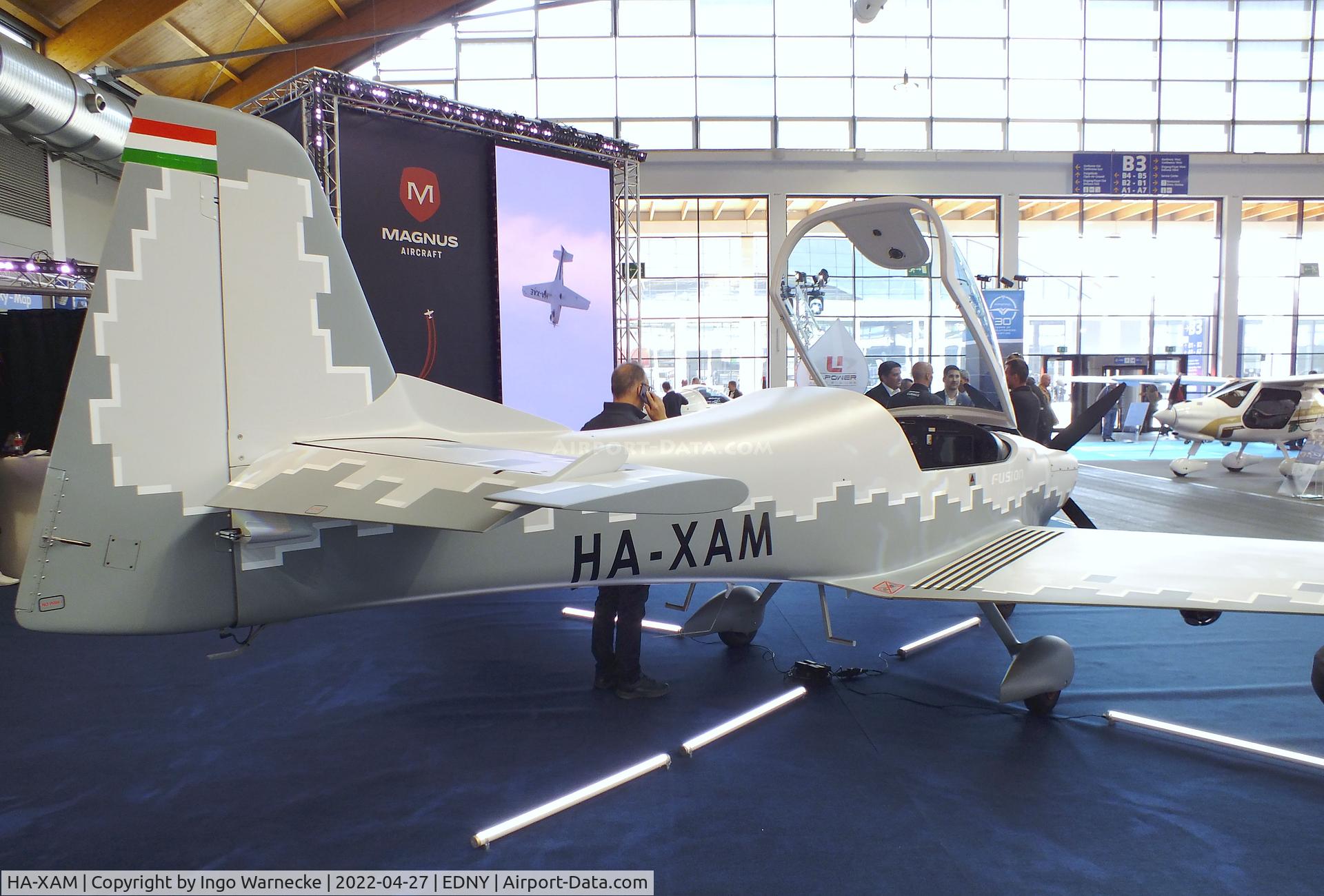 HA-XAM, Magnus Fusion MG-11 C/N MG 11-025, Magnus Fusion 212 Sentinel at the AERO 2022, Friedrichshafen