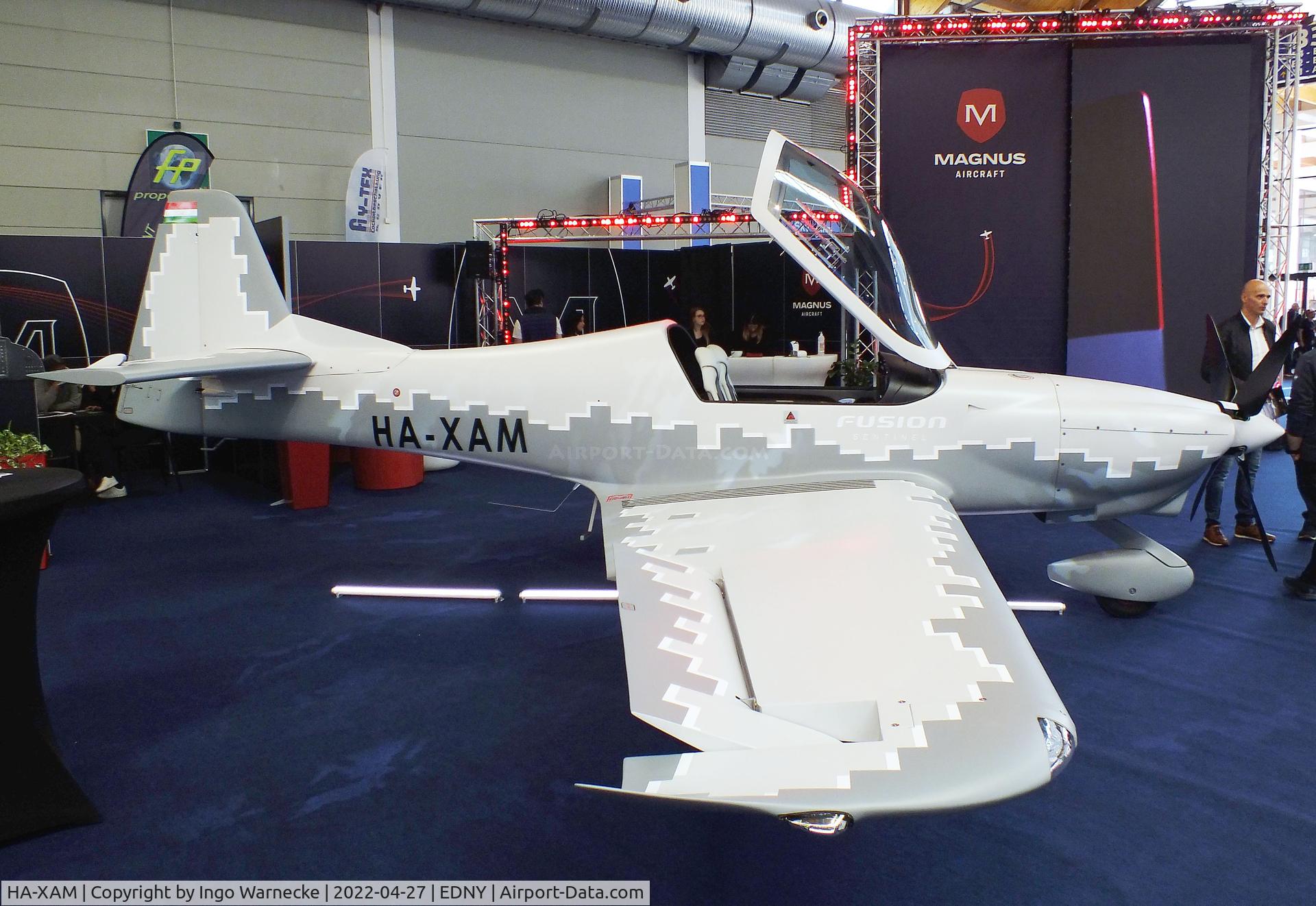 HA-XAM, Magnus Fusion MG-11 C/N MG 11-025, Magnus Fusion 212 Sentinel at the AERO 2022, Friedrichshafen