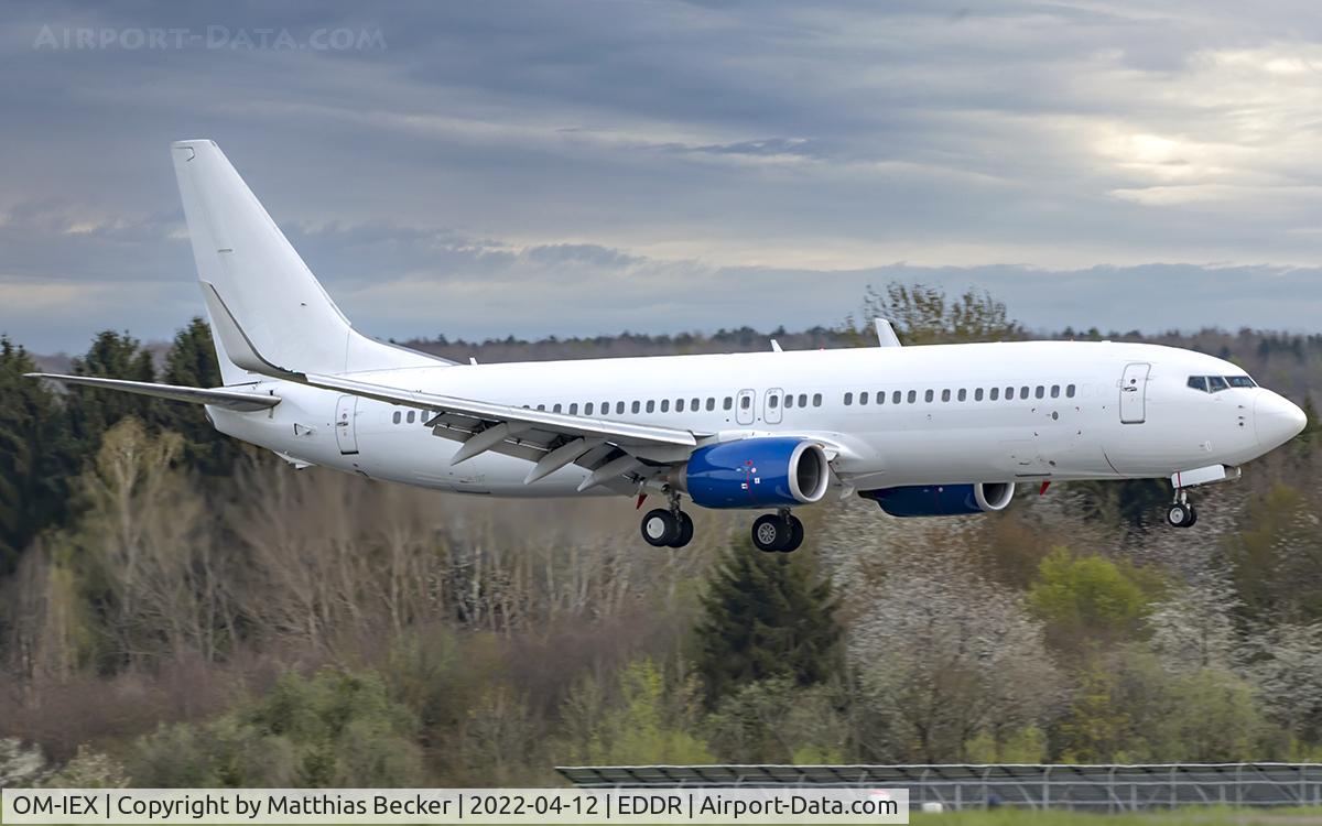 OM-IEX, 2004 Boeing 737-8BK C/N 33016, OM-IEX
