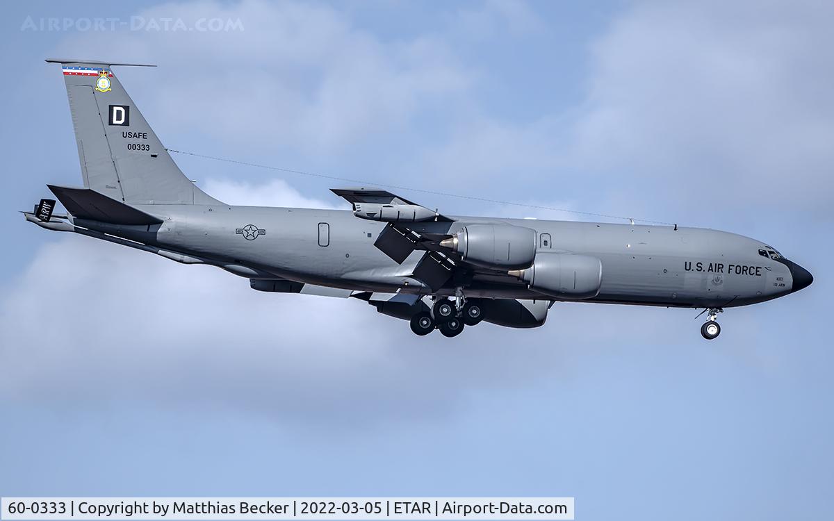 60-0333, 1960 Boeing KC-135R Stratotanker C/N 18108, 60-0333