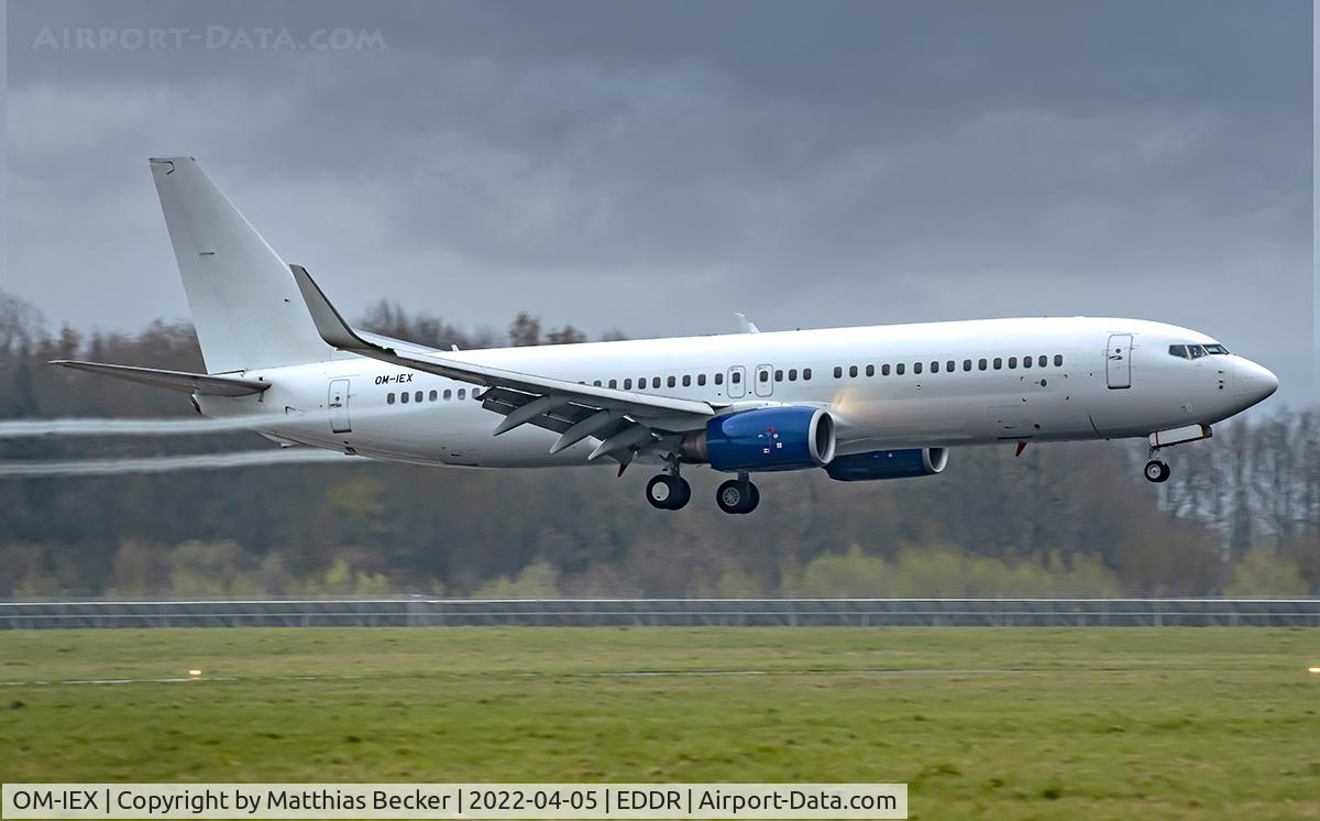 OM-IEX, 2004 Boeing 737-8BK C/N 33016, OM-IEX