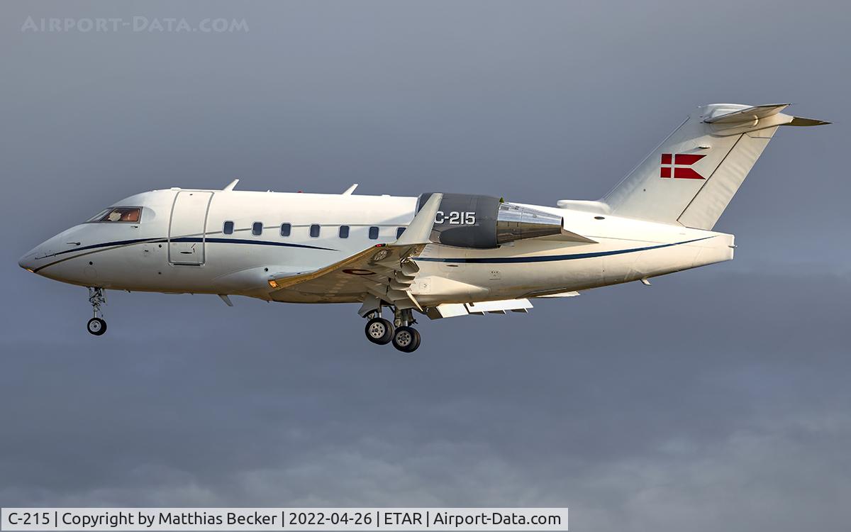C-215, 2001 Bombardier Challenger 604 (CL-600-2B16) C/N 5515, C-215