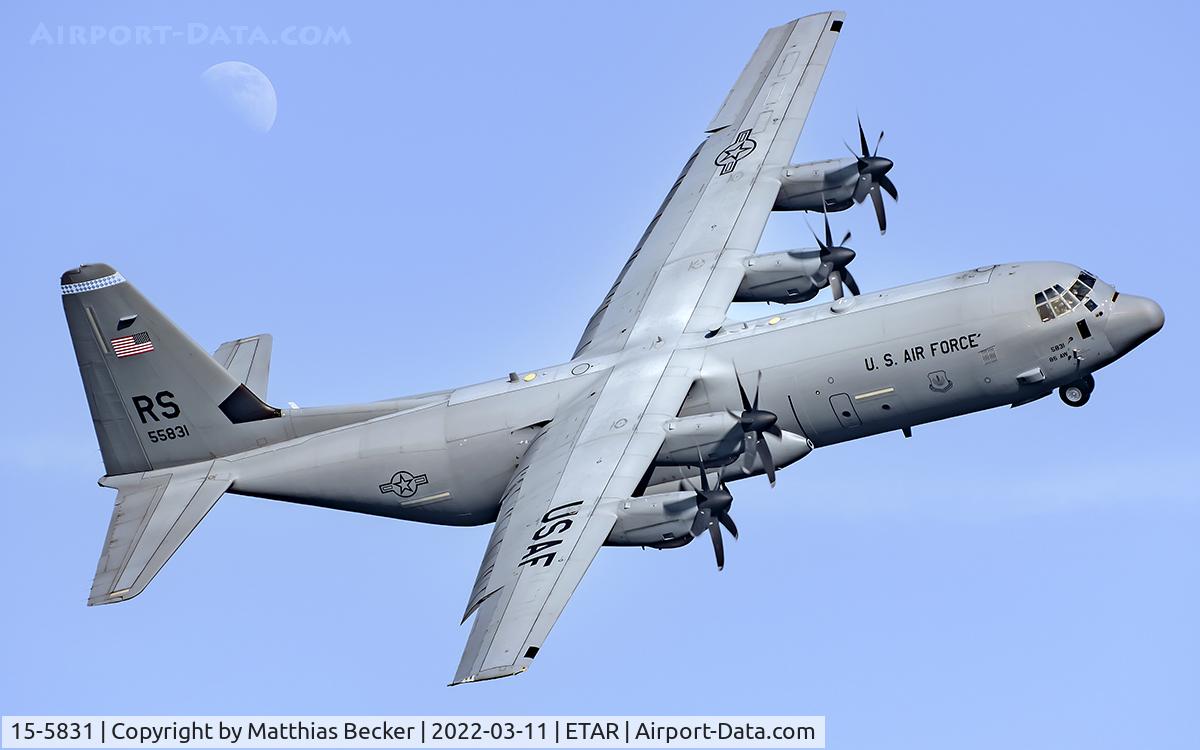 15-5831, 2017 Lockheed Martin C-130J-30 Hercules C/N 382-5831, 15-5831