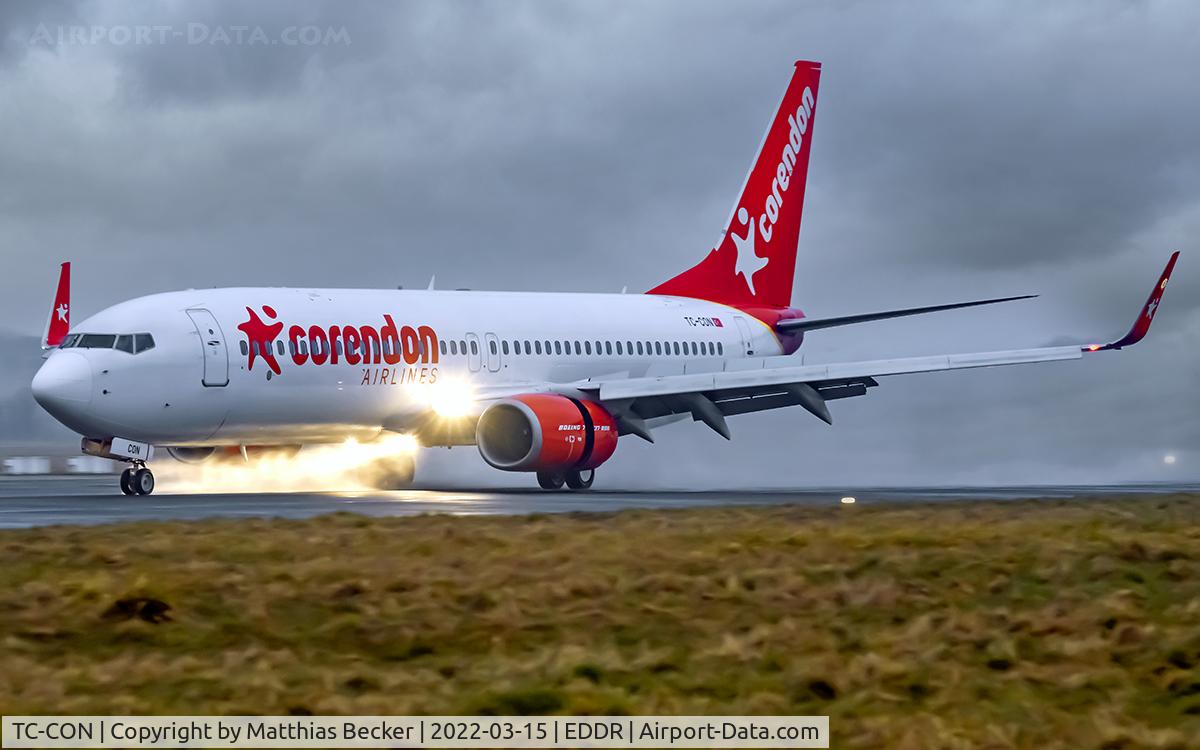 TC-CON, 2011 Boeing 737-81D C/N 39412, TC-CON