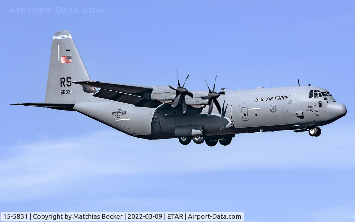 15-5831, 2017 Lockheed Martin C-130J-30 Hercules C/N 382-5831, 15-5831