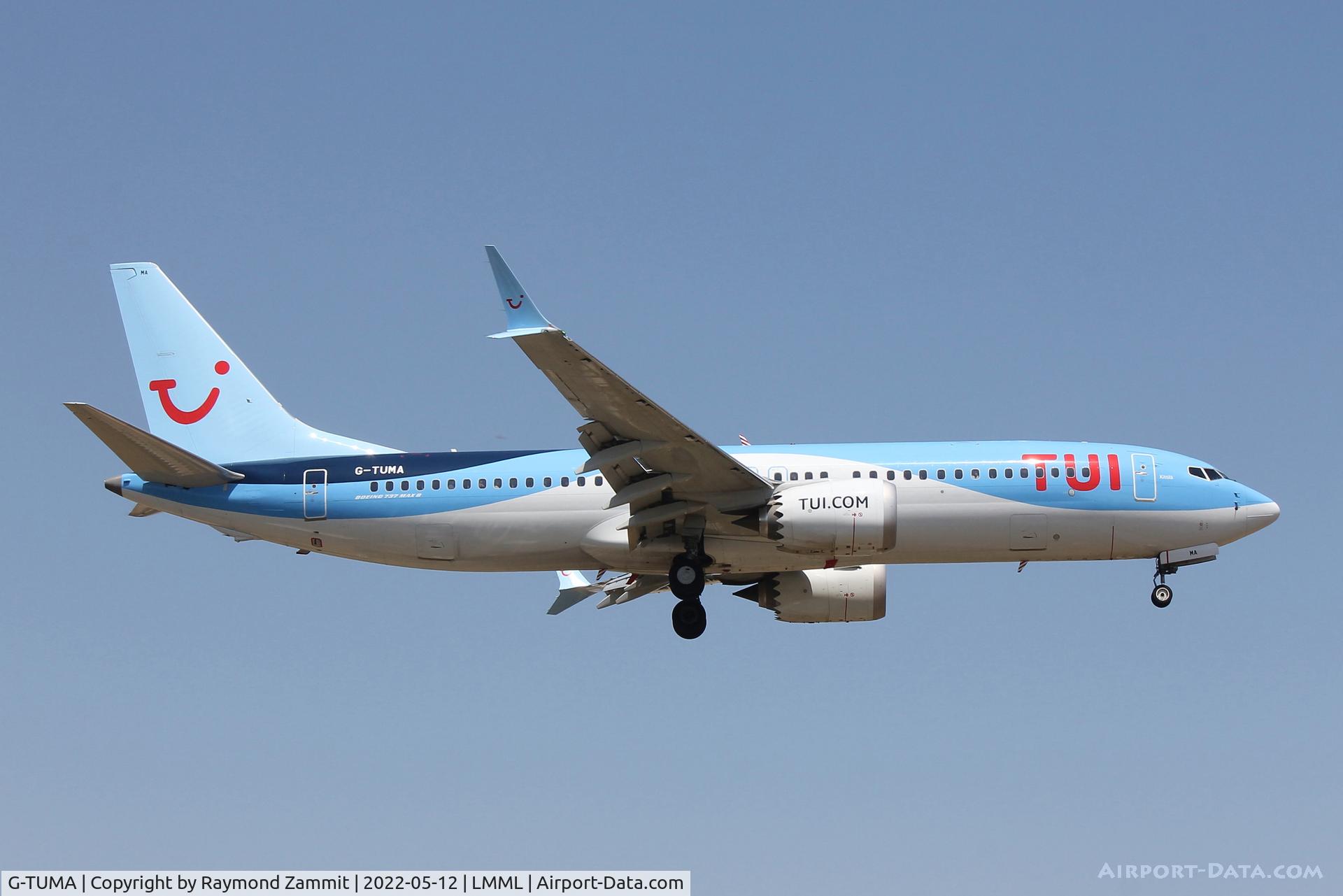 G-TUMA, 2018 Boeing 737-8 MAX C/N 44593, B737-8 MAX G-TUMA TUI Airways