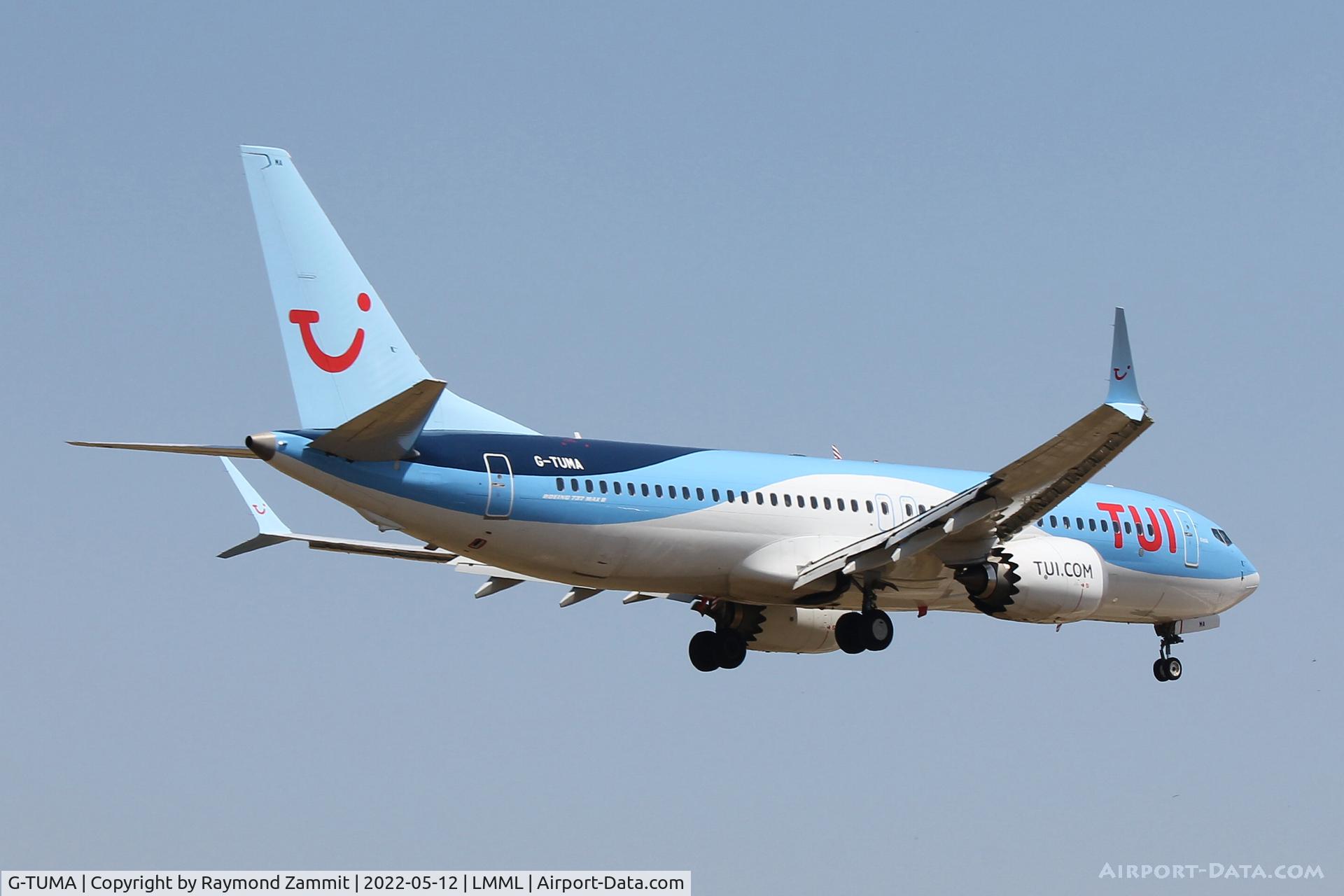 G-TUMA, 2018 Boeing 737-8 MAX C/N 44593, B737-8 MAX G-TUMA TUI Airways