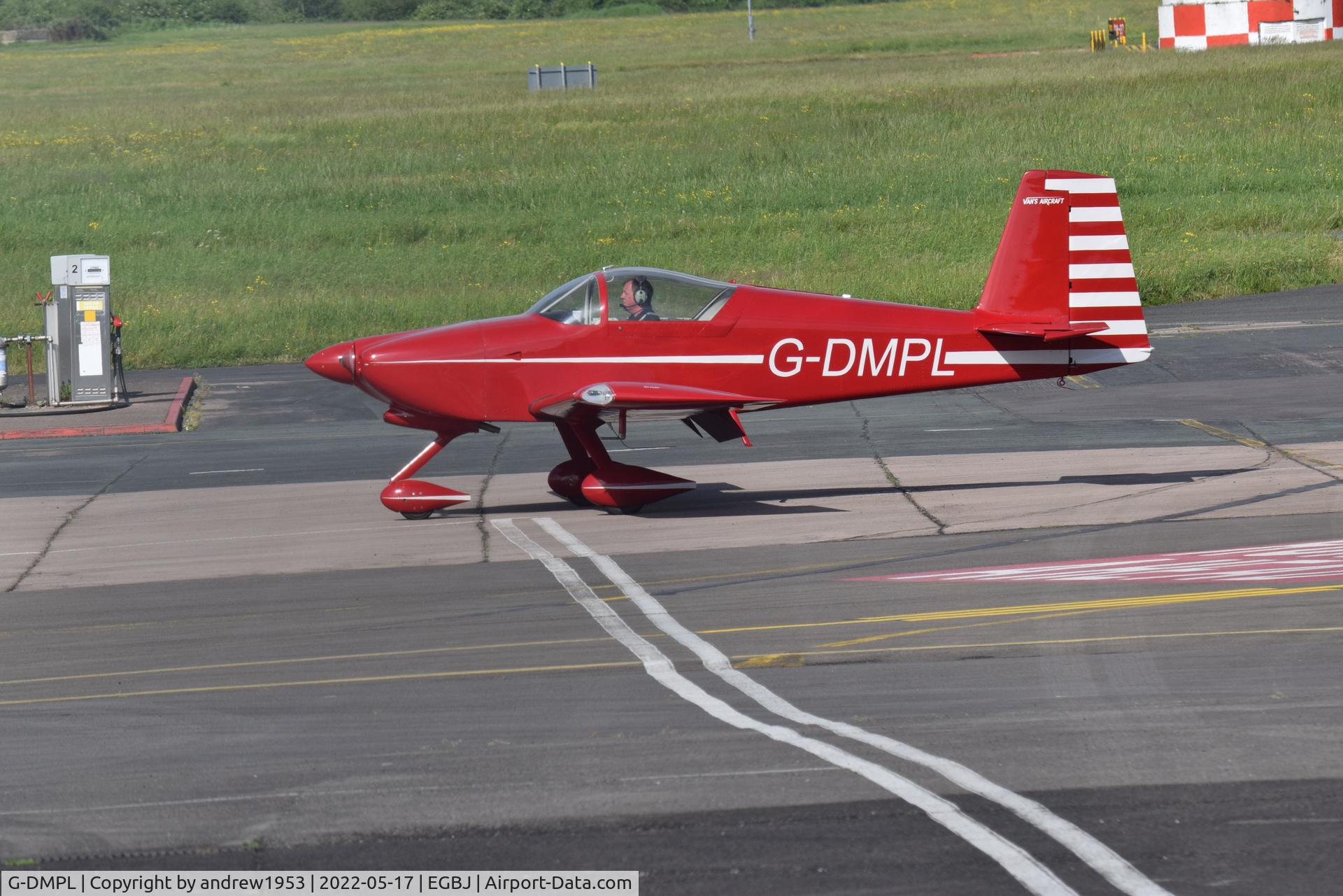G-DMPL, 2014 Vans RV-7A C/N LAA 323-14995, G-DMPL at Gloucestershire Airport.