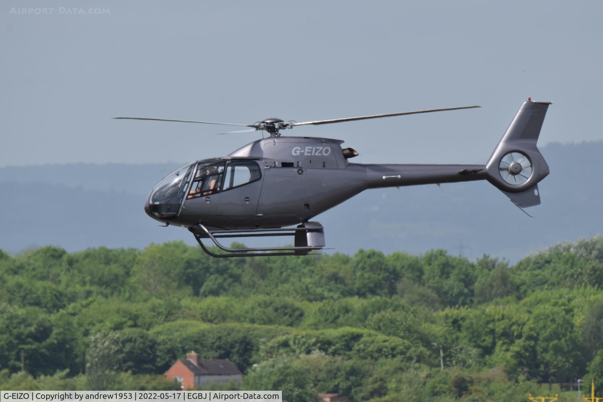 G-EIZO, 2000 Eurocopter EC-120B Colibri C/N 1120, G-EIZO at Gloucestershire Airport.