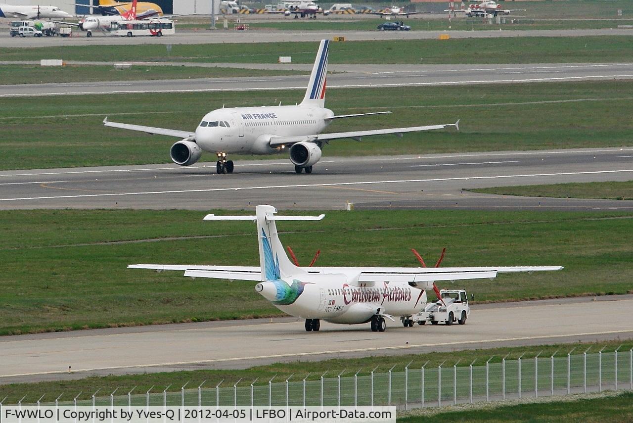 F-WWLO, 2012 ATR 72-600 (72-212A) C/N 1021, ATR 72-600, Taxiing, Toulouse Blagnac Airport (LFBO-TLS)