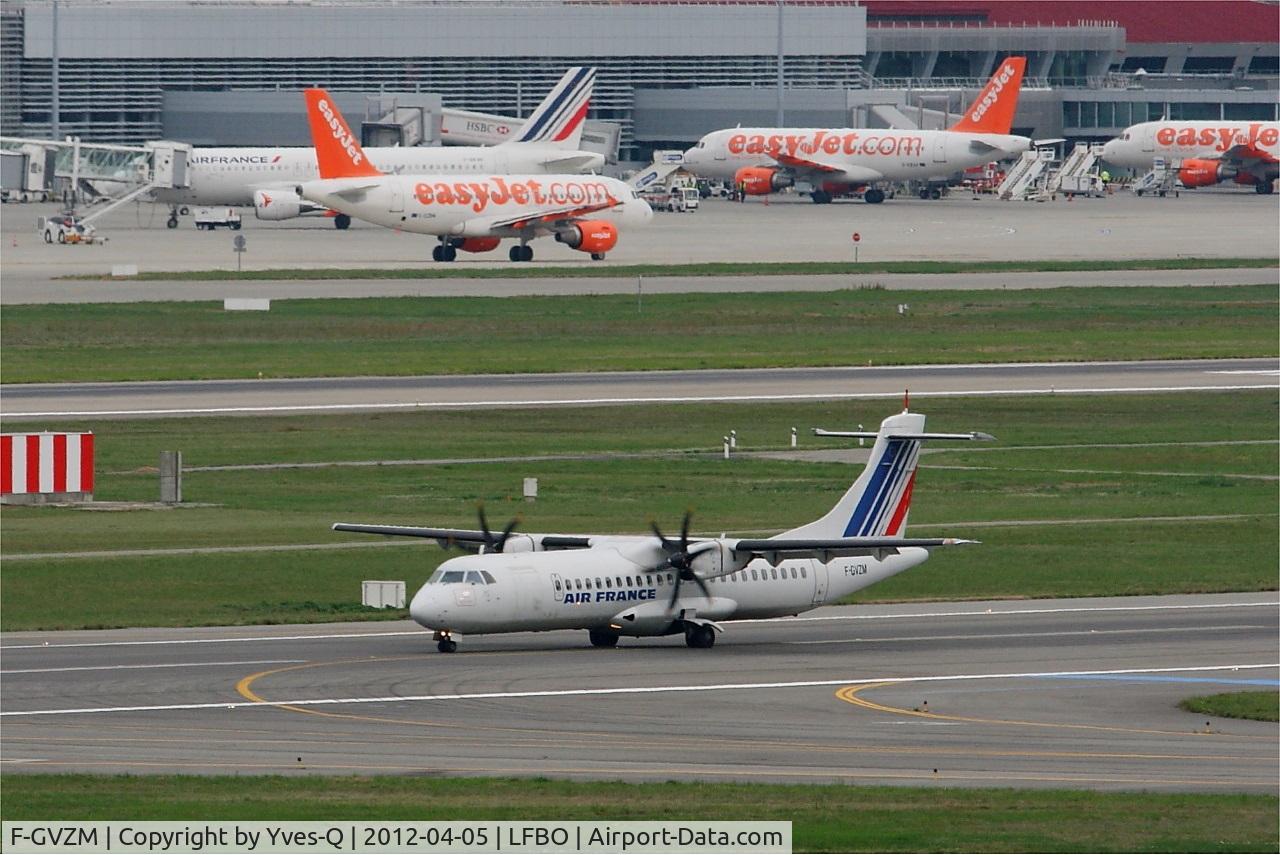 F-GVZM, 1999 ATR 72-212A C/N 590, ATR 72-212A, Taxiing, Toulouse-Blagnac airport (LFBO-TLS)