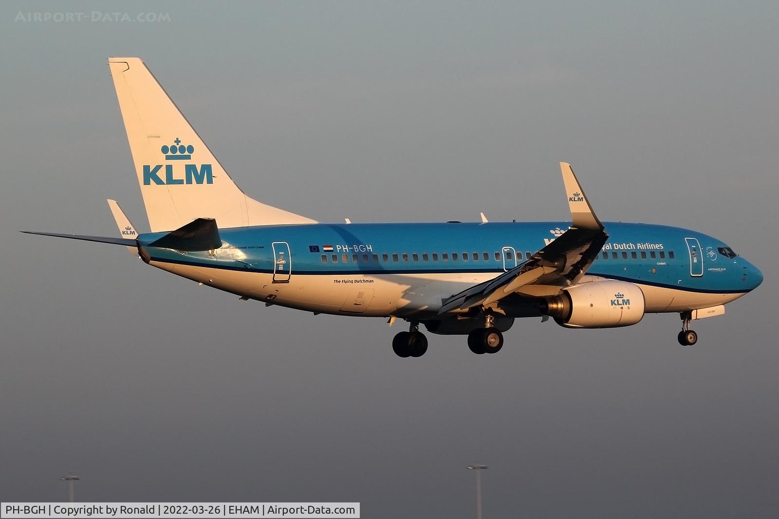 PH-BGH, 2009 Boeing 737-7K2 C/N 38053, at spl