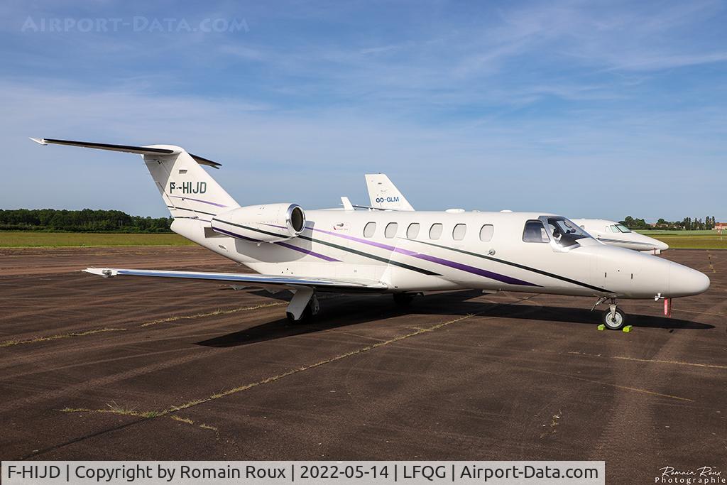F-HIJD, 2010 Cessna 525A CitationJet CJ2+ C/N 525A-0462, Parked