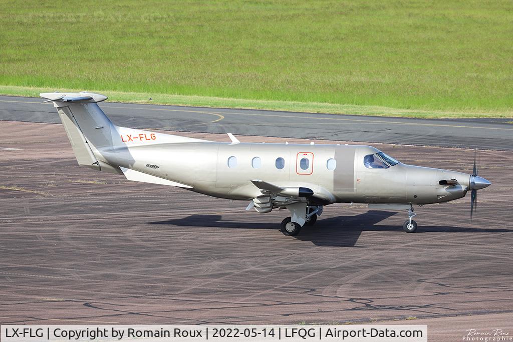 LX-FLG, 2019 Pilatus PC-12/47E C/N 1912, Taxiing