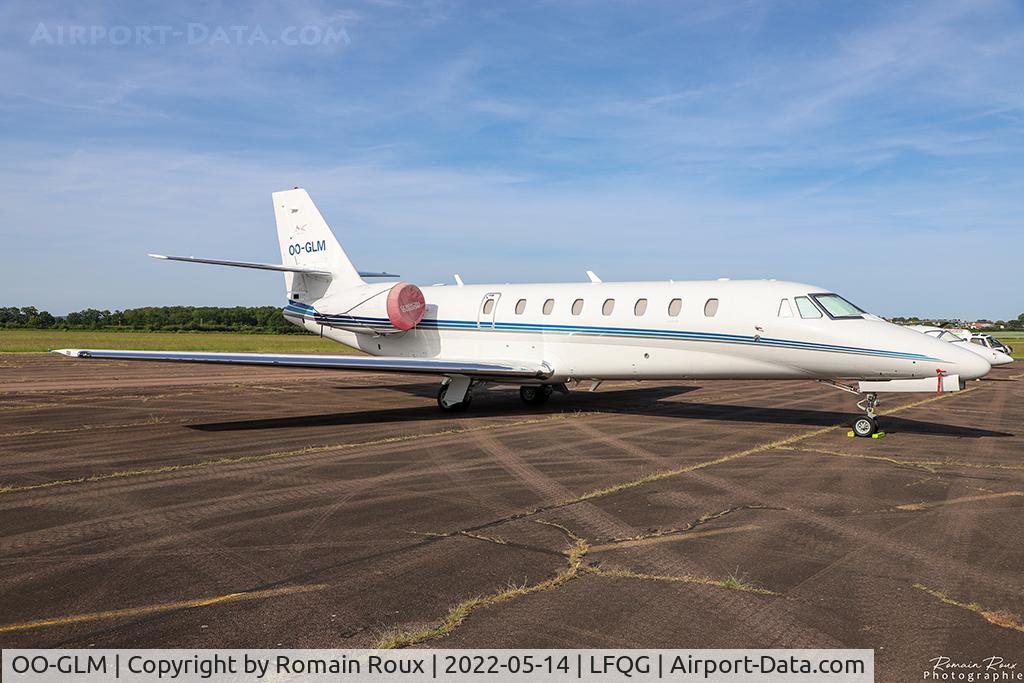 OO-GLM, 2006 Cessna 680 Citation Sovereign C/N 680-0078, Parked