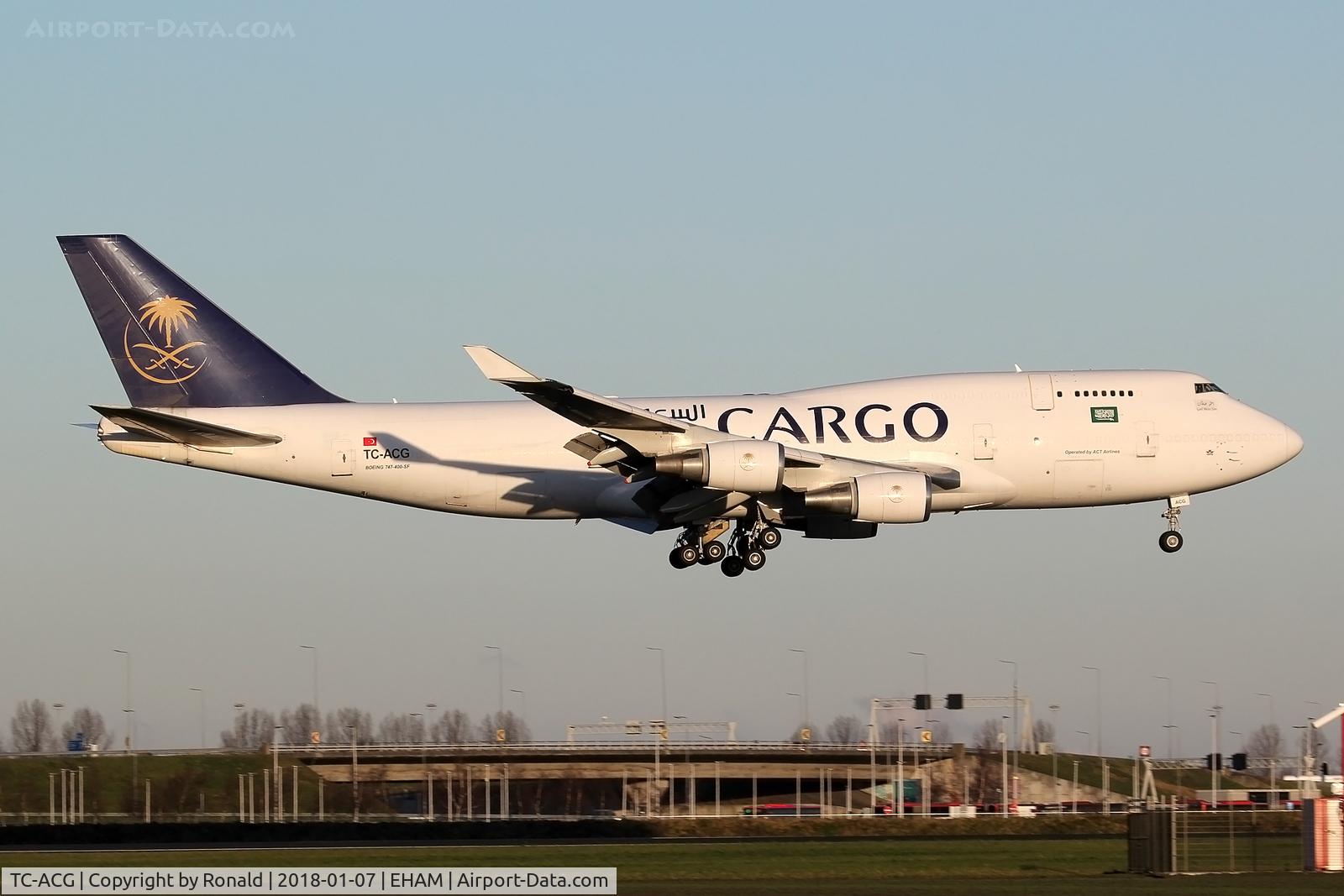 TC-ACG, 1992 Boeing 747-481(BDSF) C/N 25641, at spl