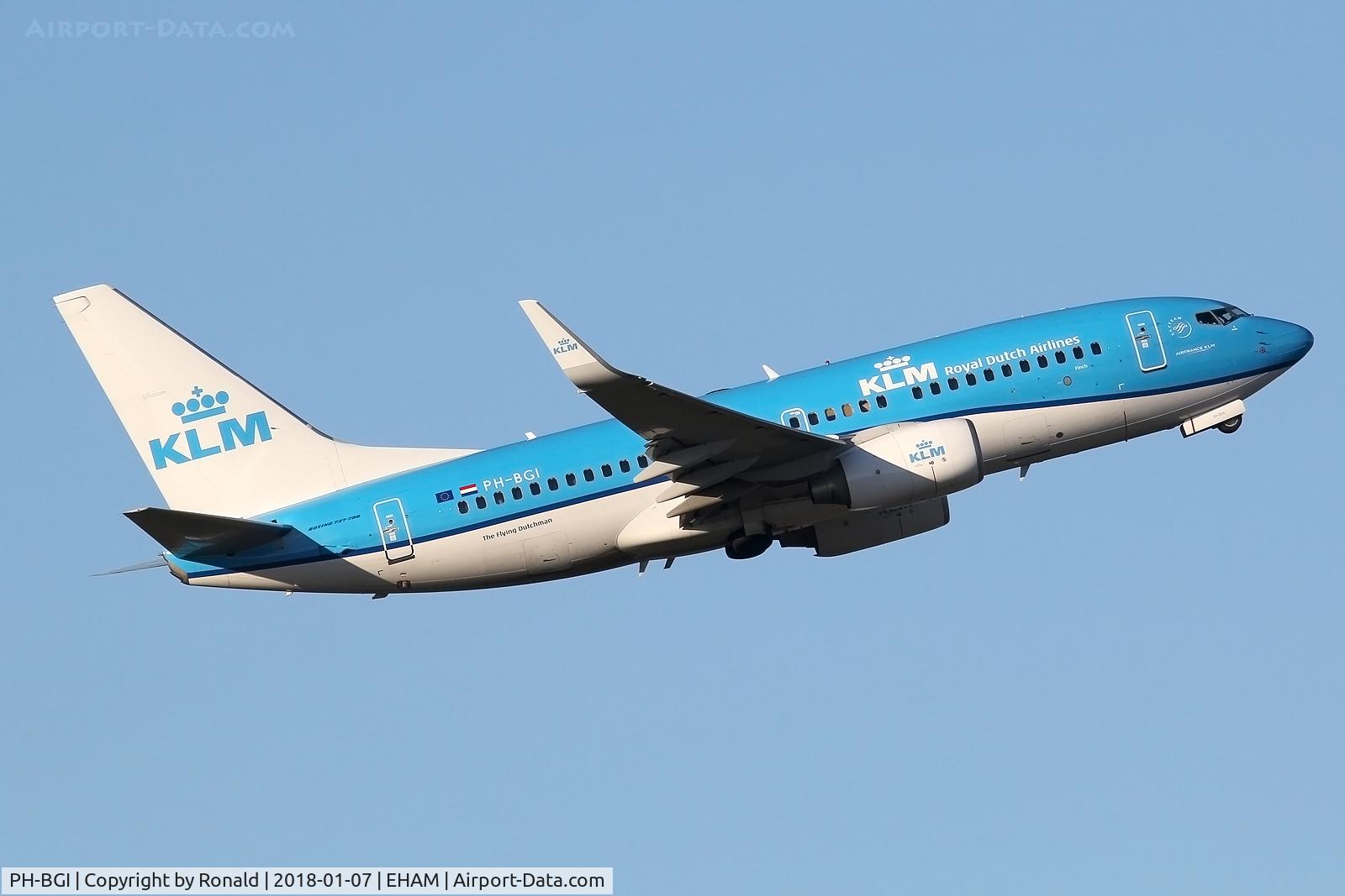 PH-BGI, 2010 Boeing 737-7K2 C/N 30364, at spl