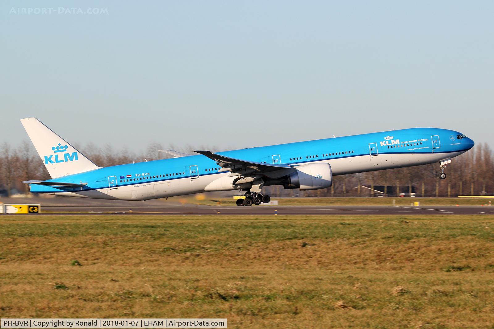 PH-BVR, 2016 Boeing 777-306/ER C/N 61603, at spl