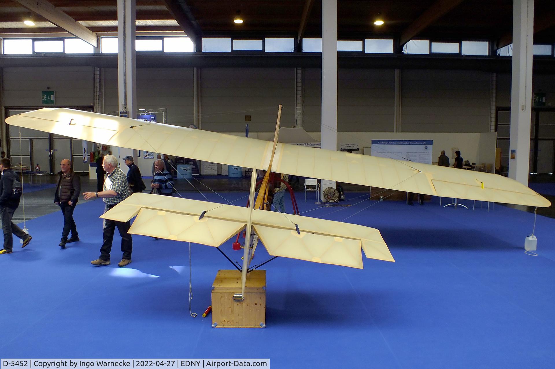 D-5452, 1954 Schulgleiter 38 SG 38 C/N 2, Schulgleiter SG 38 at the AERO 2022, Friedrichshafen