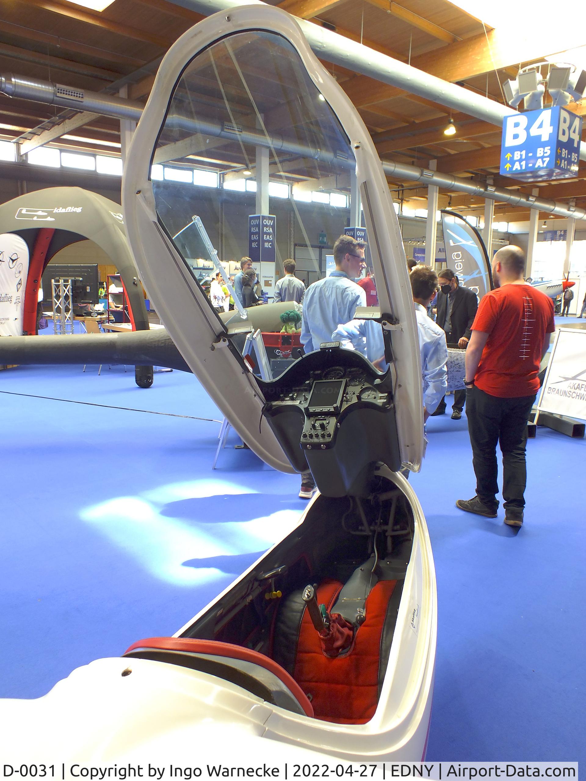 D-0031, 2017 Akaflieg München Mü 31 C/N 01, Akaflieg München Mü 31 at the AERO 2022, Friedrichshafen #c