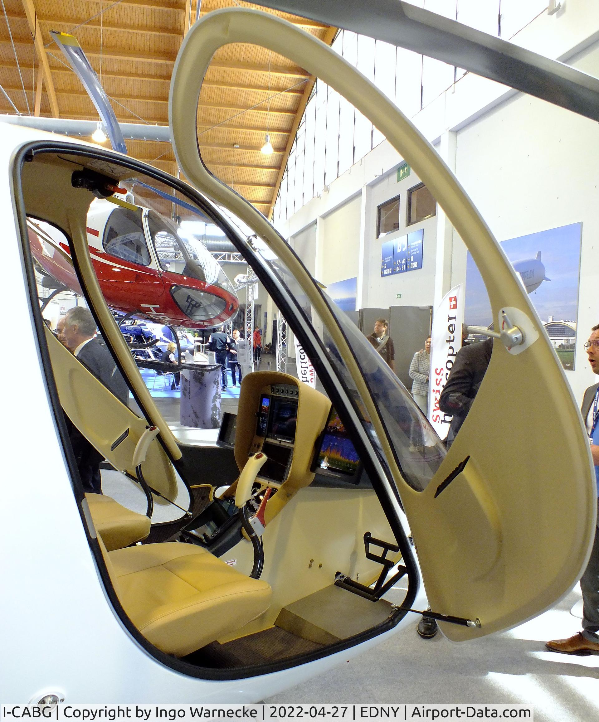 I-CABG, 2021 Guimbal Cabri G2 C/N 1294, Guimbal Cabri G2 at the AERO 2022, Friedrichshafen #c