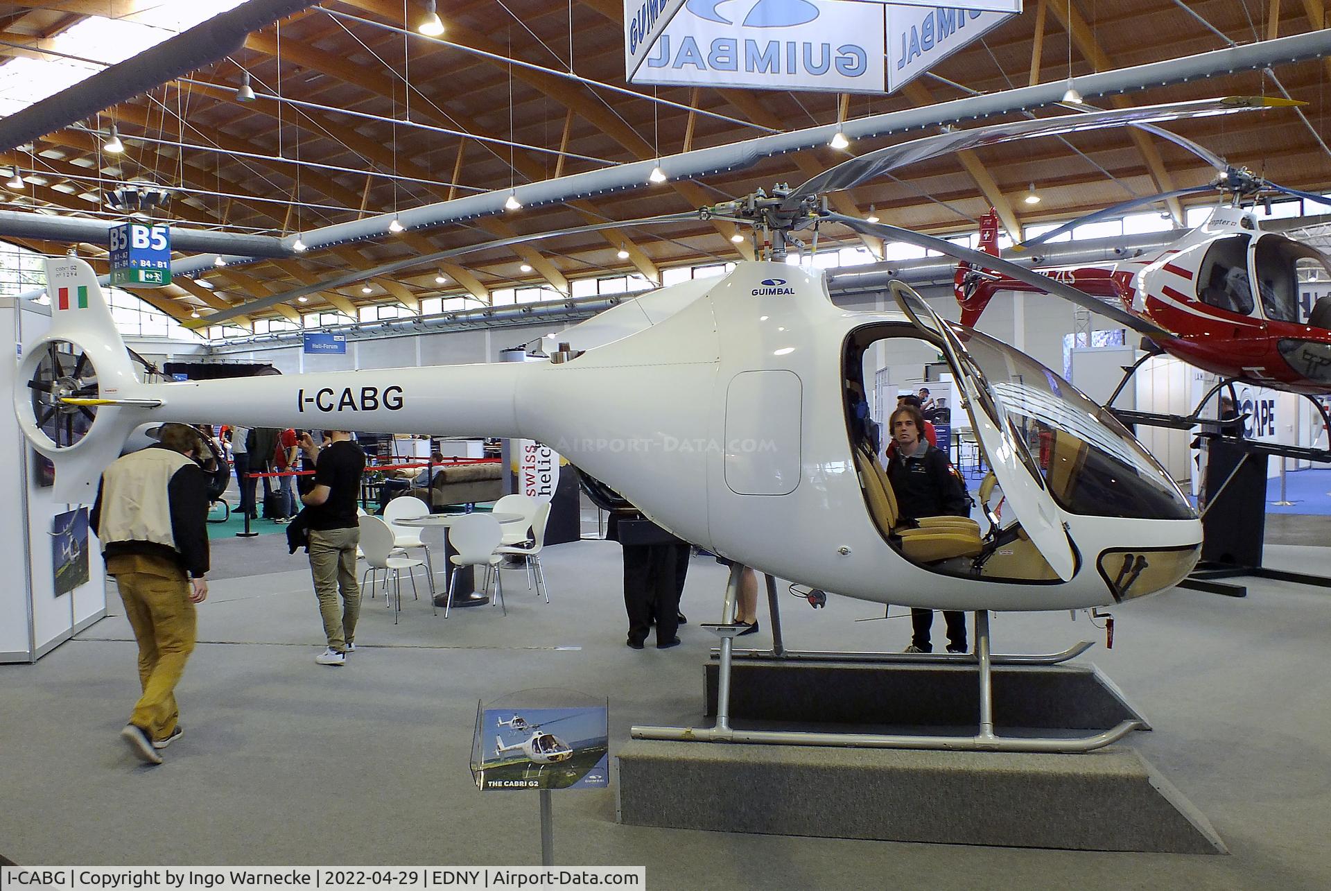 I-CABG, 2021 Guimbal Cabri G2 C/N 1294, Guimbal Cabri G2 at the AERO 2022, Friedrichshafen