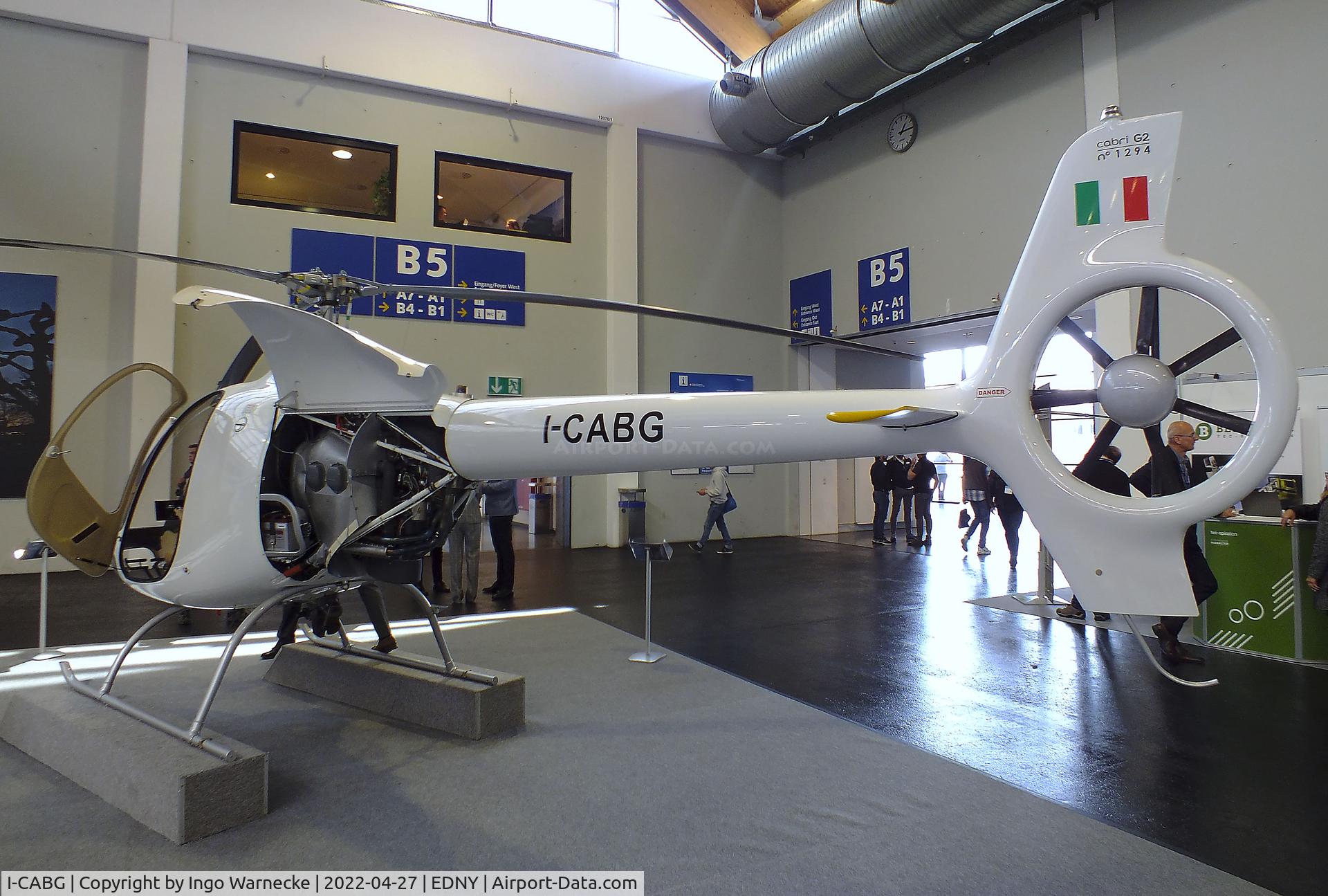 I-CABG, 2021 Guimbal Cabri G2 C/N 1294, Guimbal Cabri G2 at the AERO 2022, Friedrichshafen