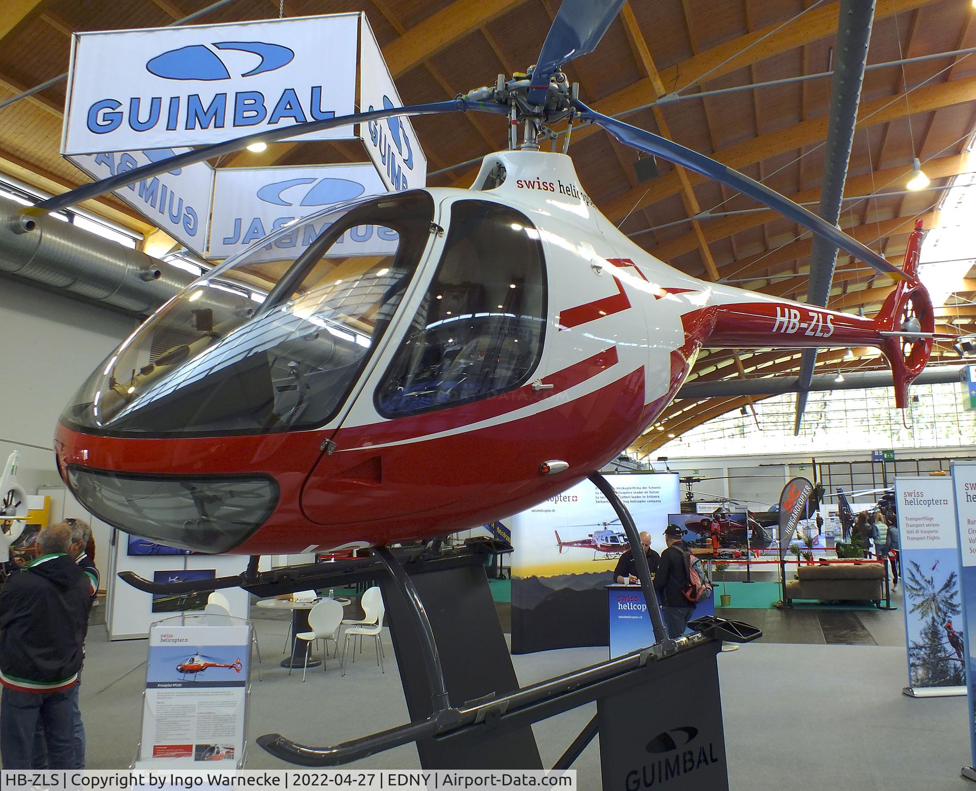 HB-ZLS, 2011 Guimbal Cabri G2 C/N 1021, Guimbal Cabri G2 at the AERO 2022, Friedrichshafen