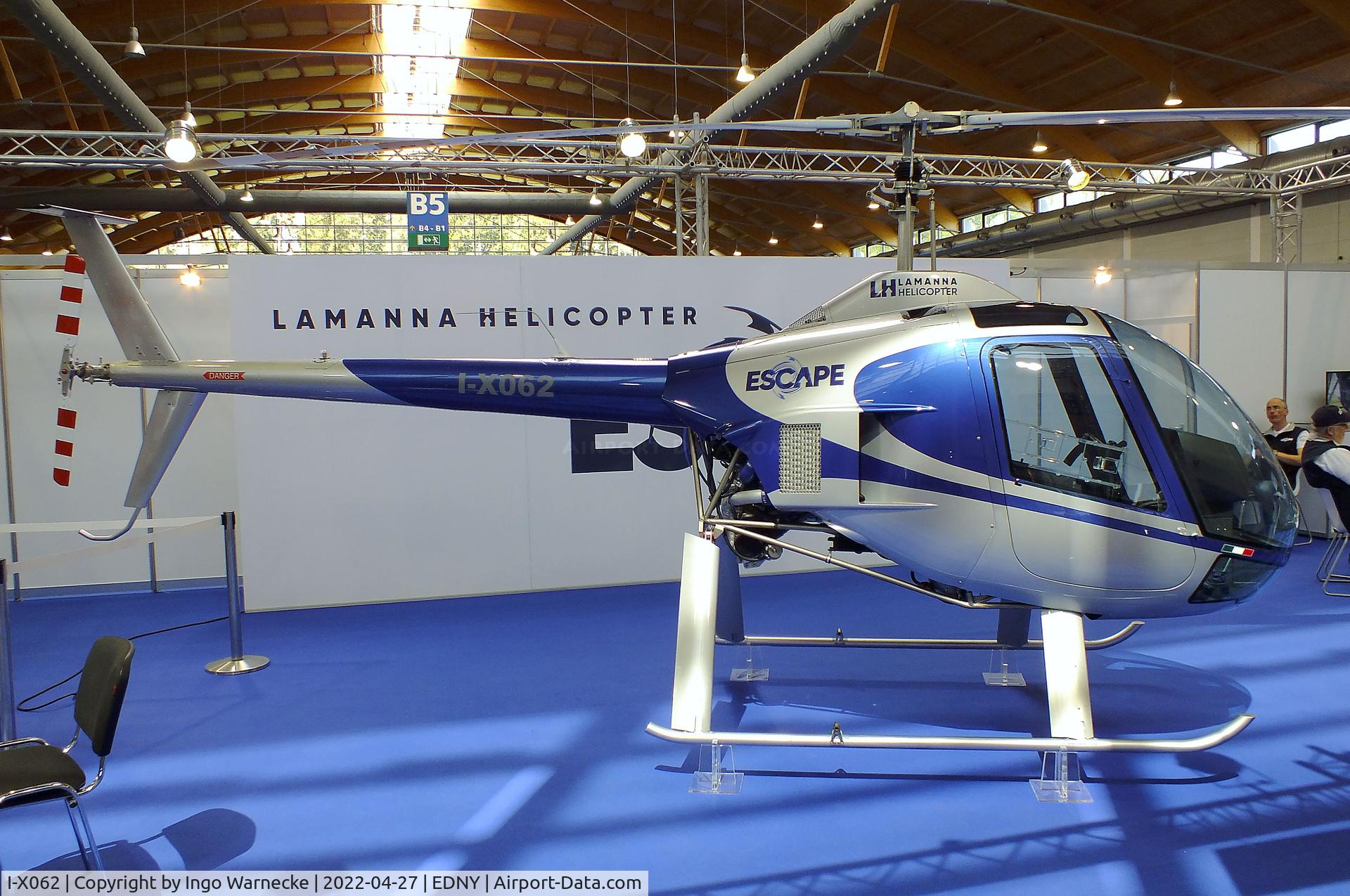 I-X062, Lamanna Helicopters LH Escape C/N not found_I-X062, Lamanna Helicopters LH Escape at the AERO 2022, Friedrichshafen
