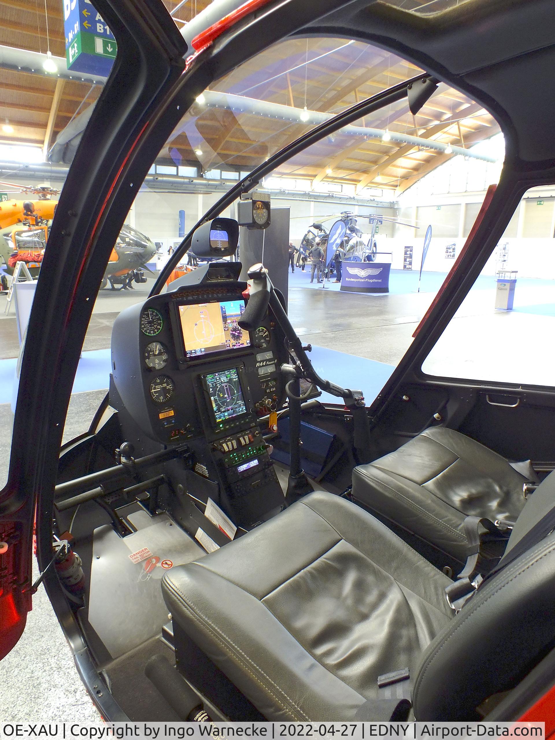 OE-XAU, 2019 Robinson R44 Raven II C/N 14310, Robinson R44 Raven II at the AERO 2022, Friedrichshafen #c