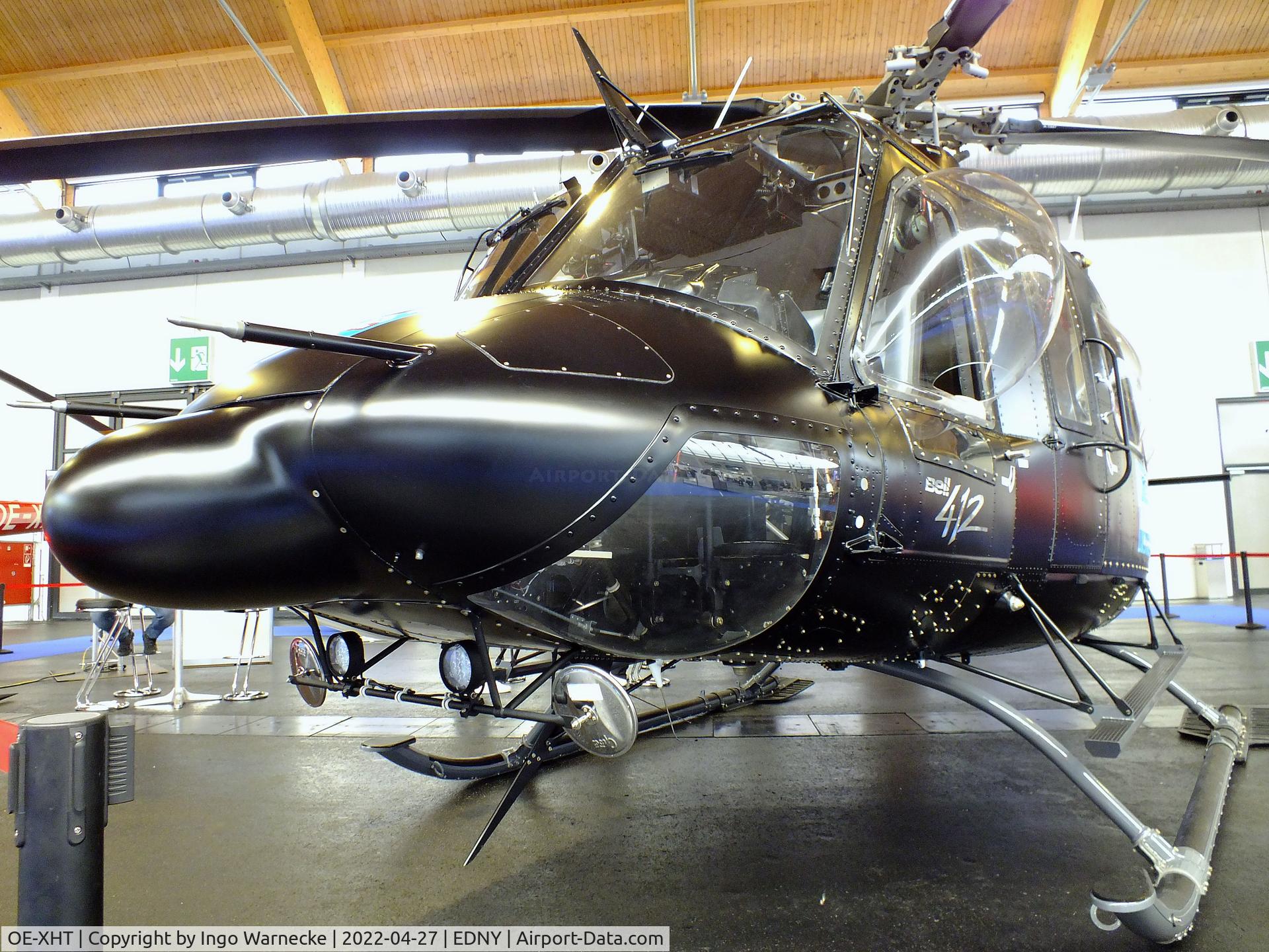 OE-XHT, Bell 412 C/N 33019, Bell 412 of Heli-Austria at the AERO 2022, Friedrichshafen