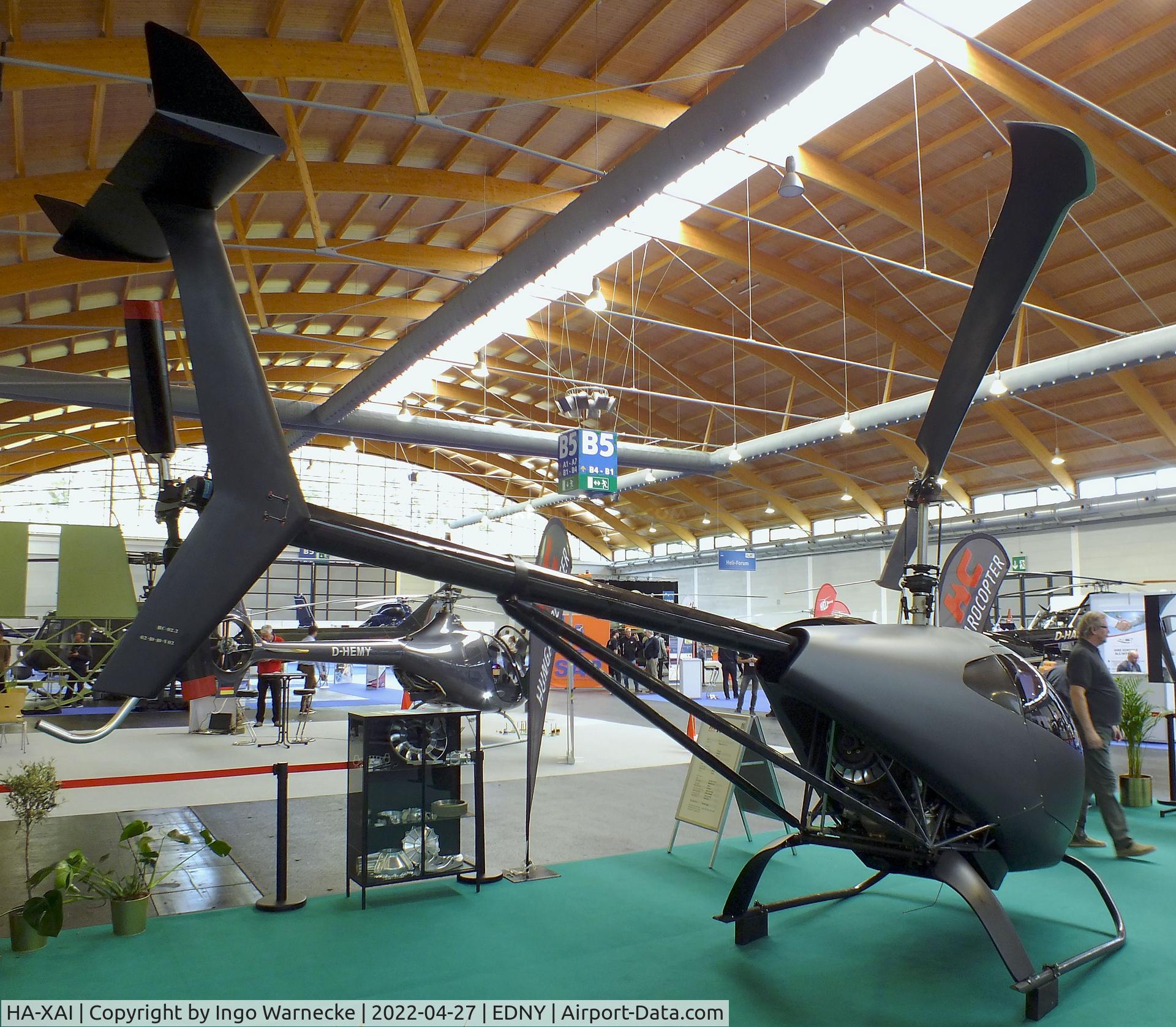 HA-XAI, Hungarocopter HC-02 C/N HC-022-2020/01, Hungarocopter HC-02 at the AERO 2022, Friedrichshafen