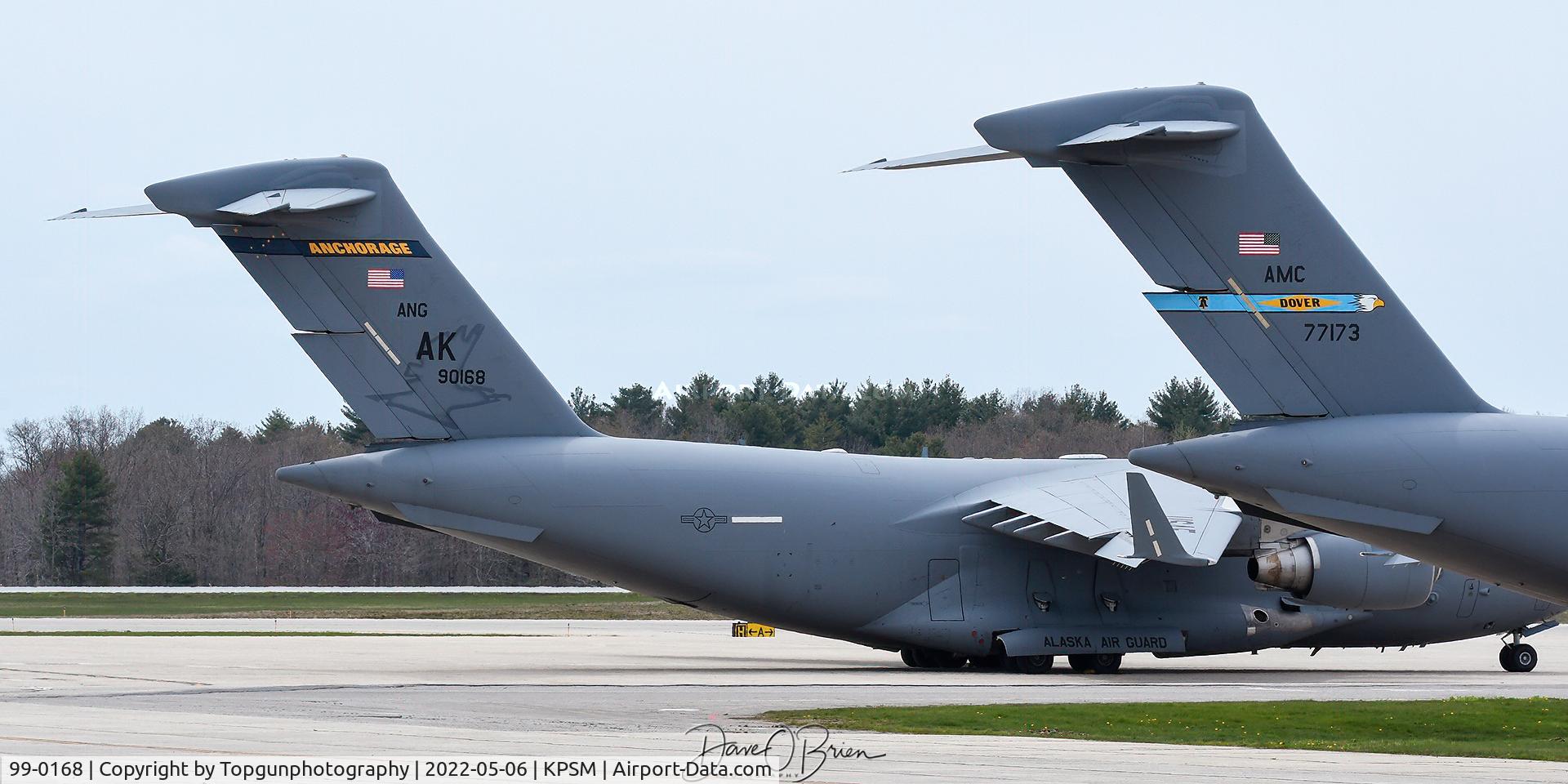 99-0168, 1999 Boeing C-17A Globemaster III C/N 50072/P-68, 144th AS
