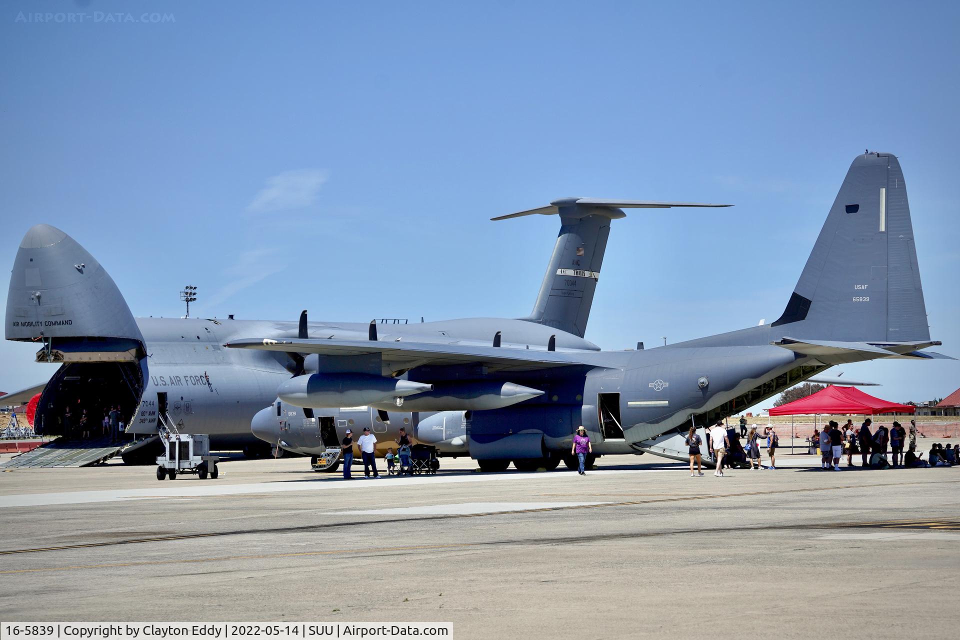 16-5839, 2017 Lockheed Martin MC-130J-30 Commando II C/N 382-5839, Travis AFB airshow 2022.