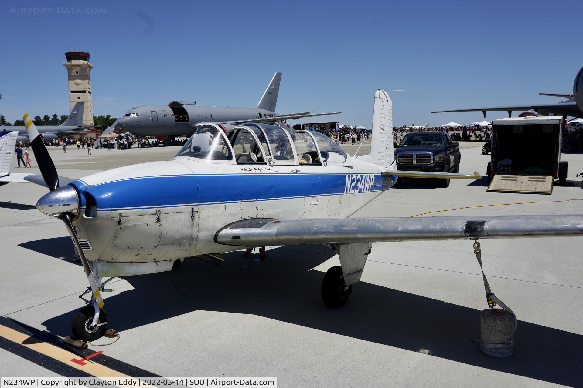 N234WP, 1957 Beech T-34B C/N BG-329, Travis AFB airshow 2022.