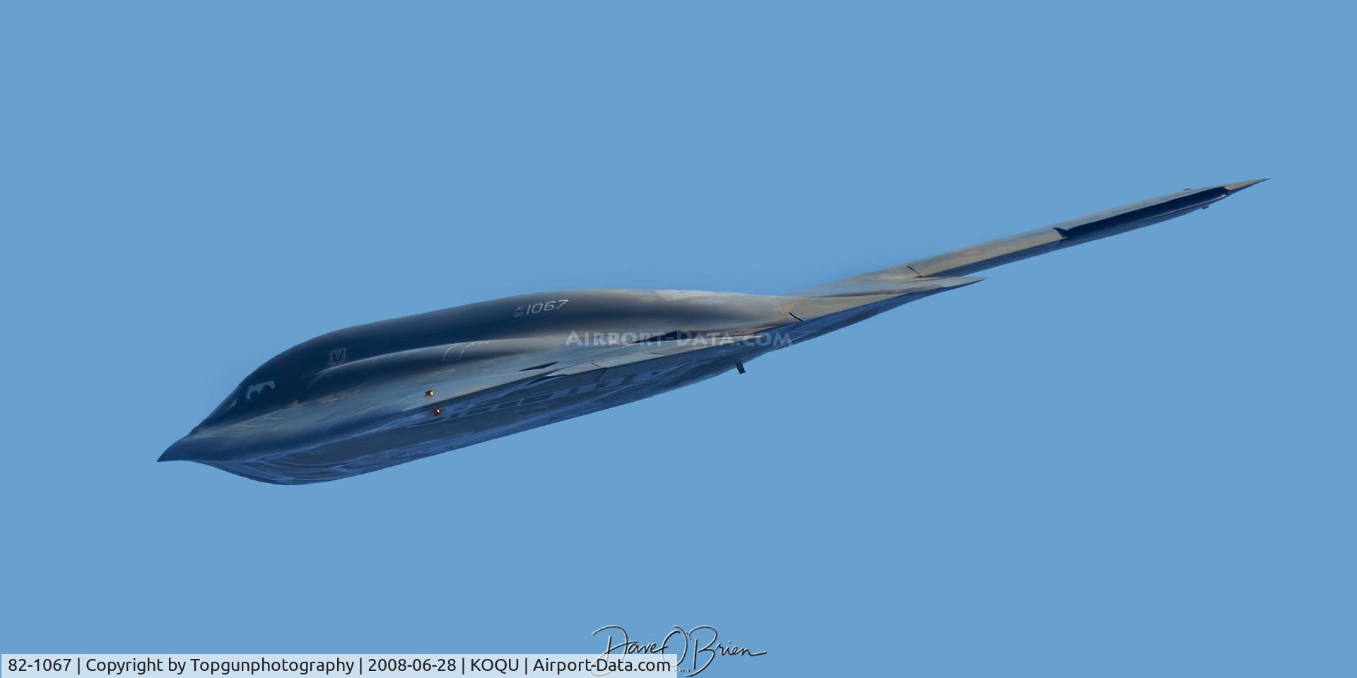 82-1067, 1982 Northrop Grumman B-2A Spirit C/N 1002/AV-2, B-2 flyby 2008 RI Air Show