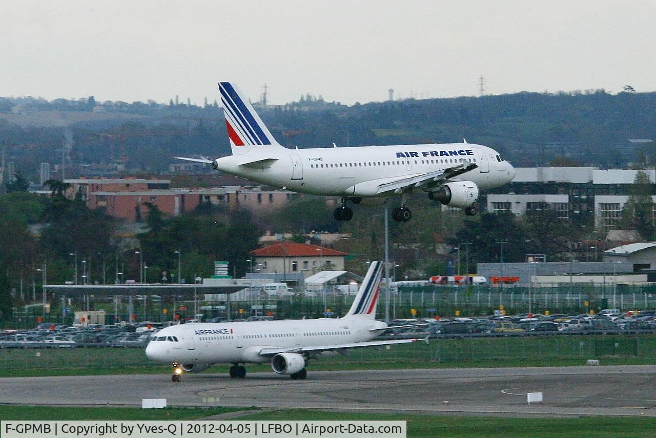 F-GPMB, 1996 Airbus A319-113 C/N 600, Airbus A319-113, On final rwy 14R, Toulouse Blagnac Airport (LFBO-TLS)