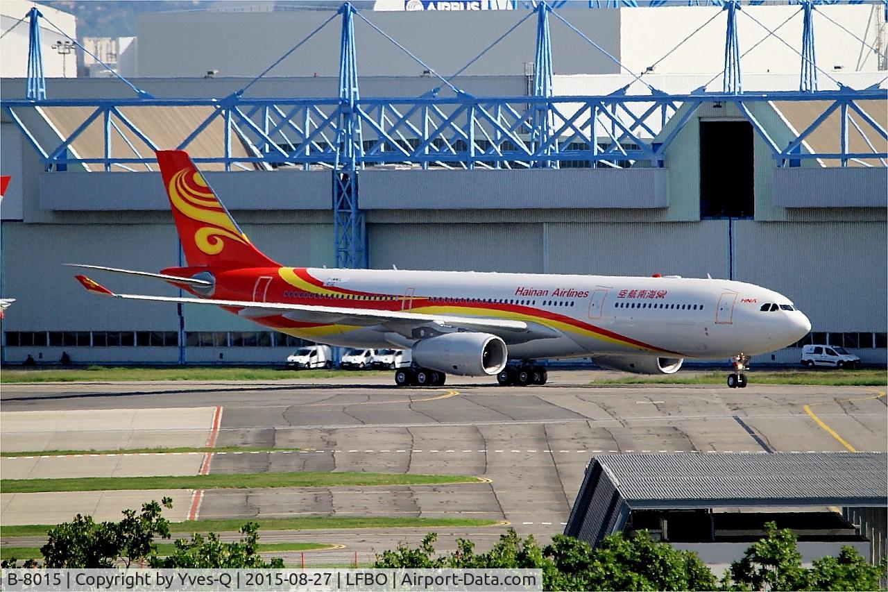 B-8015, 2015 Airbus A330-343 C/N 1656, Airbus A330-343, Airbus delivery center, Toulouse Blagnac Airport (LFBO-TLS)