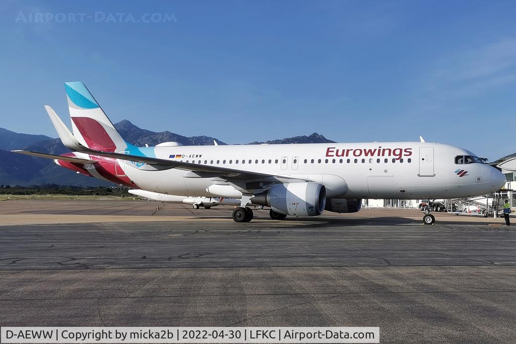 D-AEWW, 2017 Airbus A320-214 C/N 7615, Parked